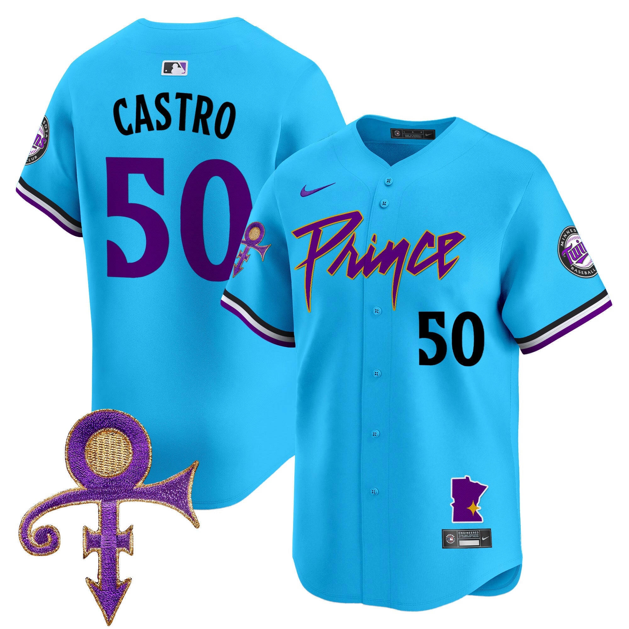 Men’s Minnesota Prince Patch Vapor Premier Limited Jersey V2
