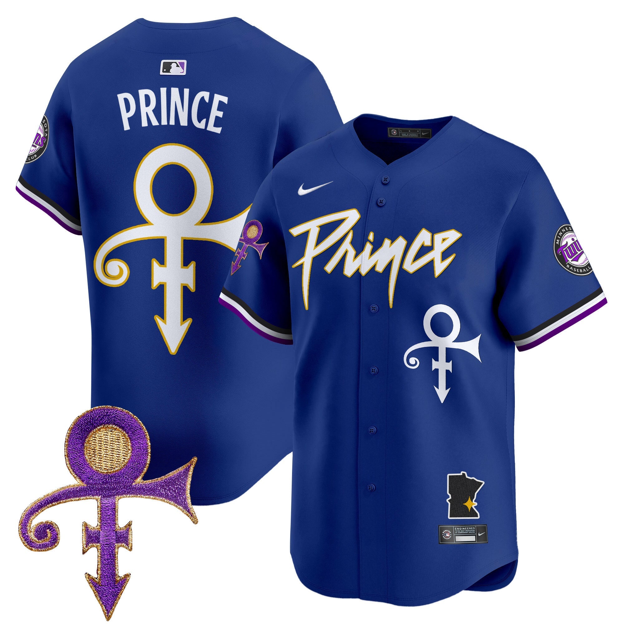 Men’s Minnesota Prince Patch Vapor Premier Limited Jersey V2