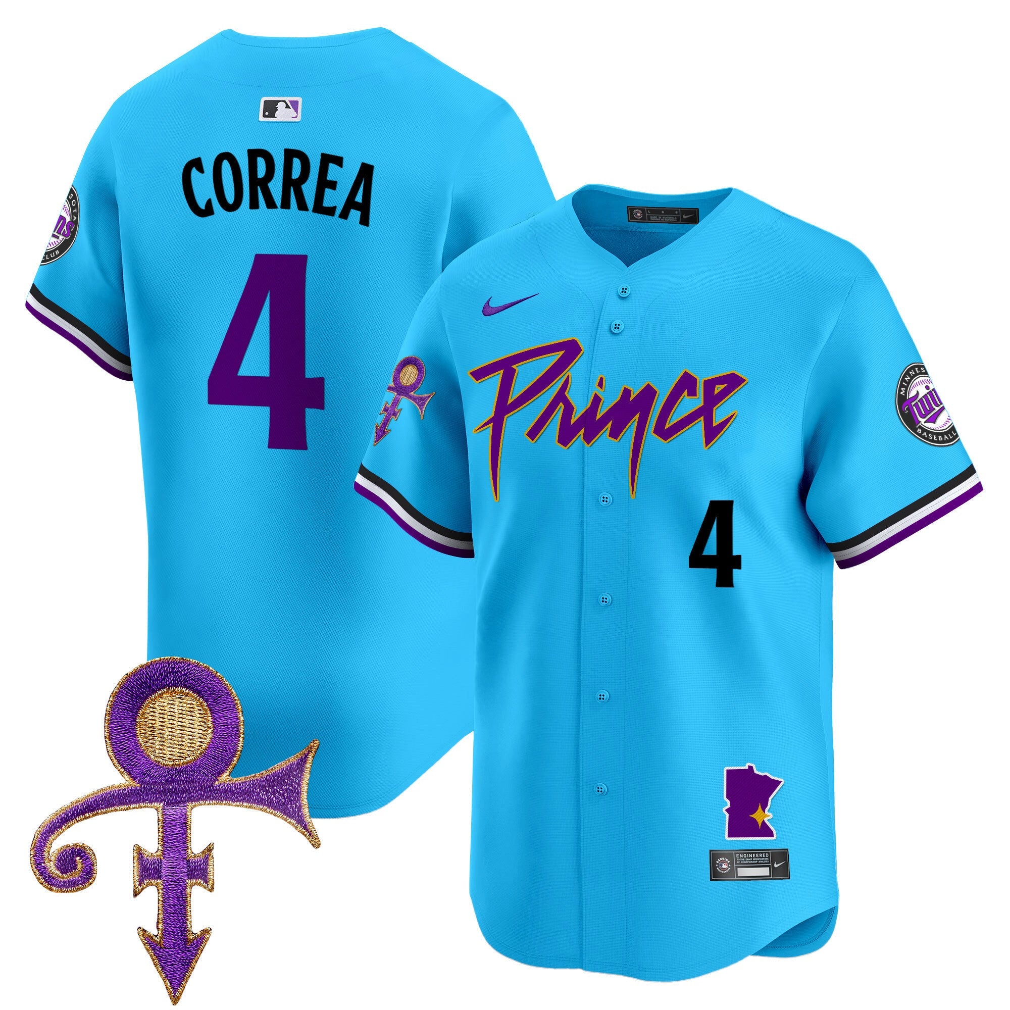 Men’s Minnesota Prince Patch Vapor Premier Limited Jersey V2