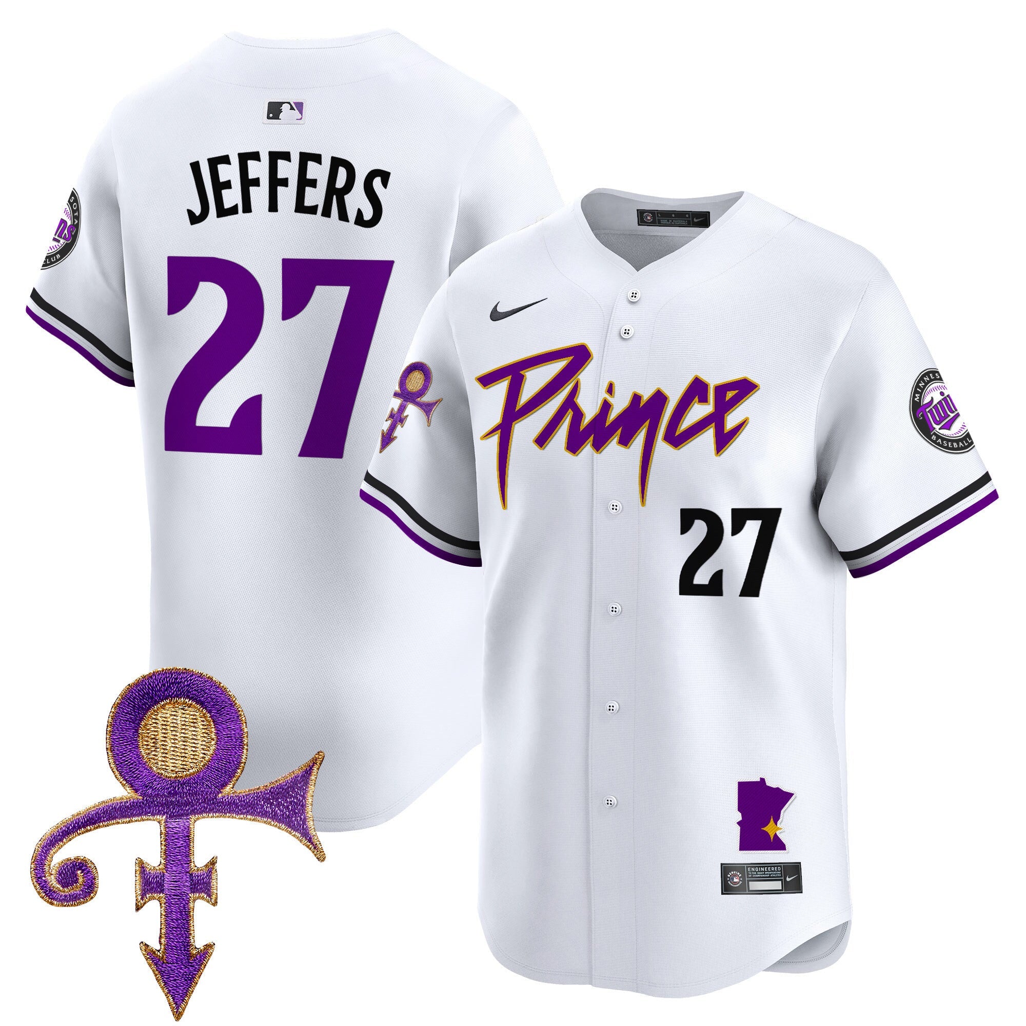 Men’s Minnesota Prince Patch Vapor Premier Limited Jersey V2