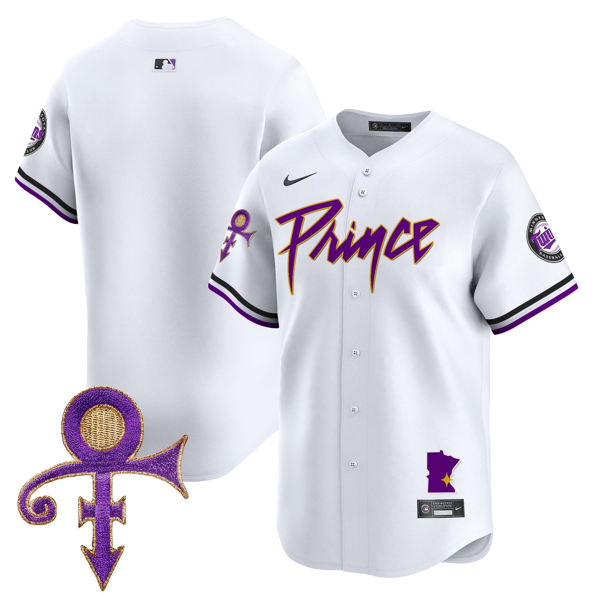 Men’s Minnesota Prince Patch Vapor Premier Limited Jersey V2