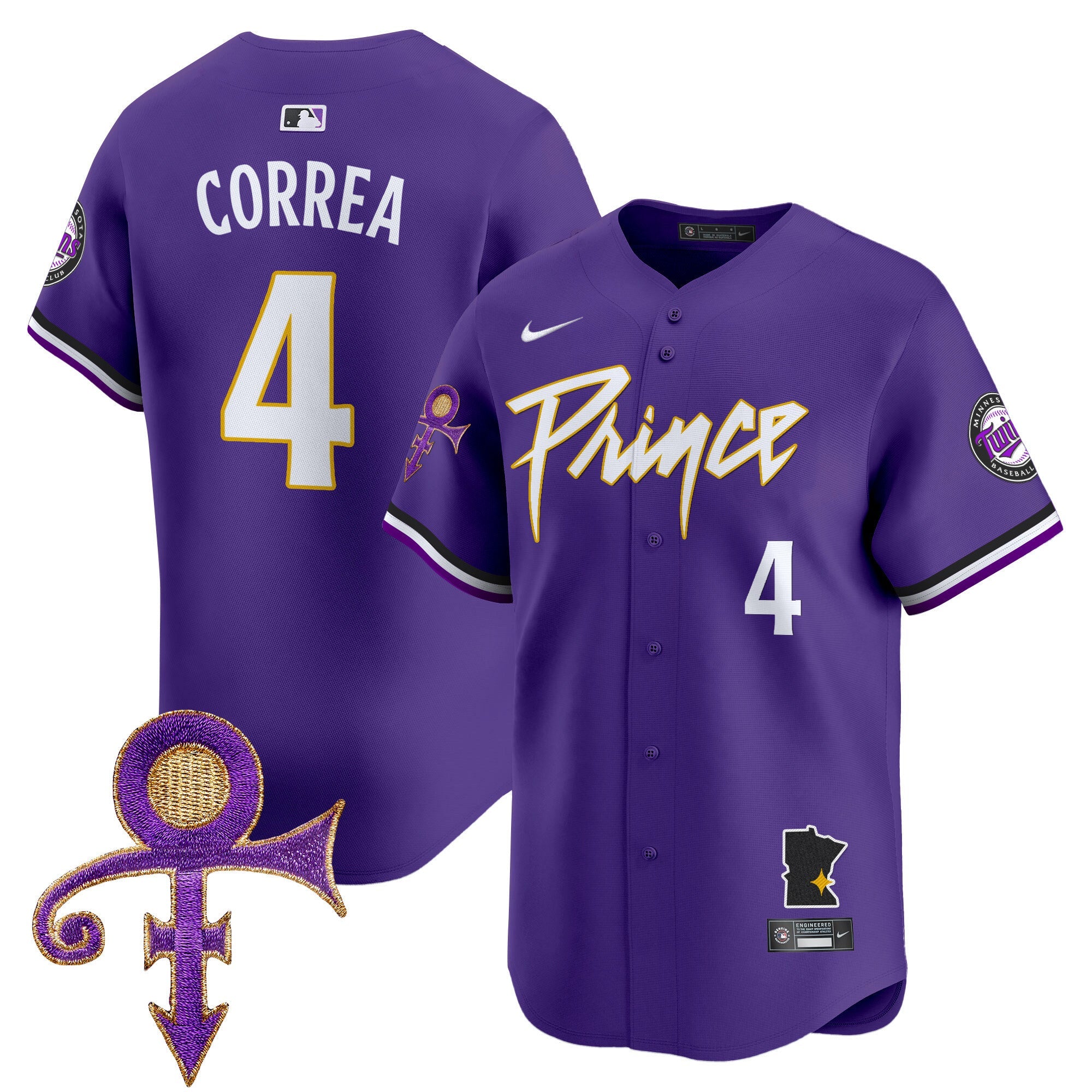 Men’s Minnesota Prince Patch Vapor Premier Limited Jersey V2