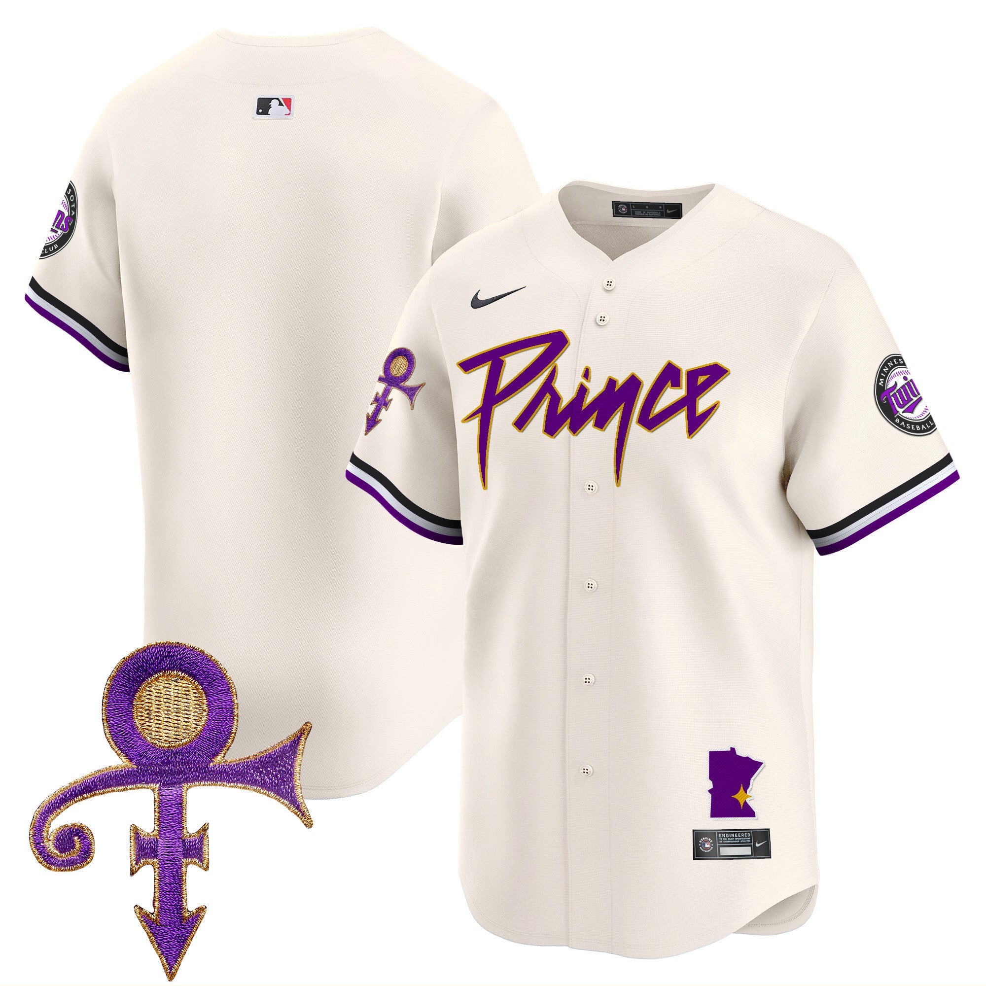 Men’s Minnesota Prince Patch Vapor Premier Limited Jersey V2