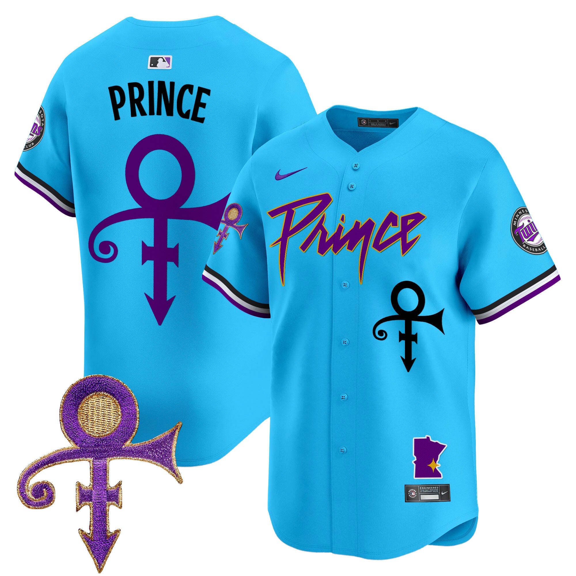 Men’s Minnesota Prince Patch Vapor Premier Limited Jersey V2