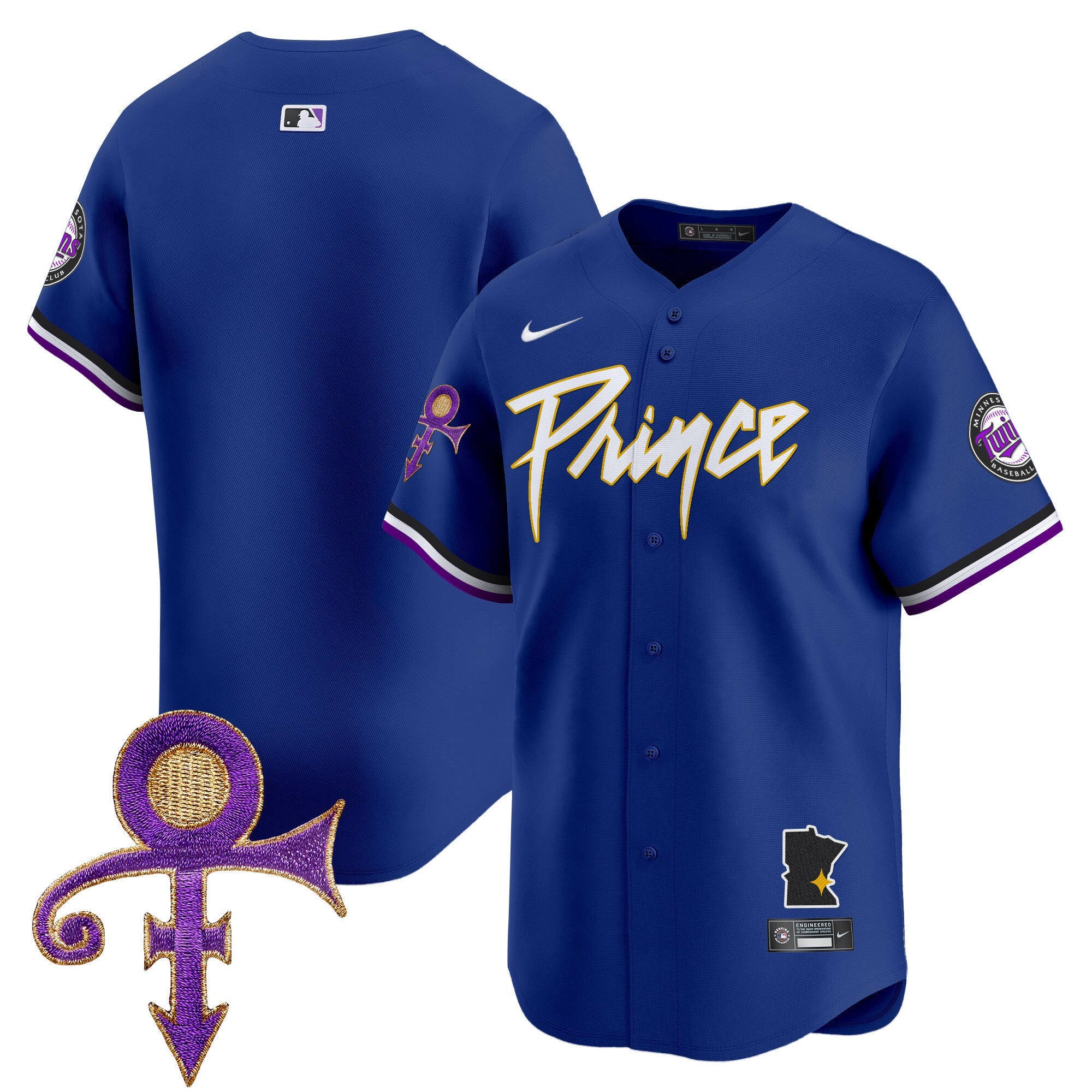 Men’s Minnesota Prince Patch Vapor Premier Limited Jersey V2