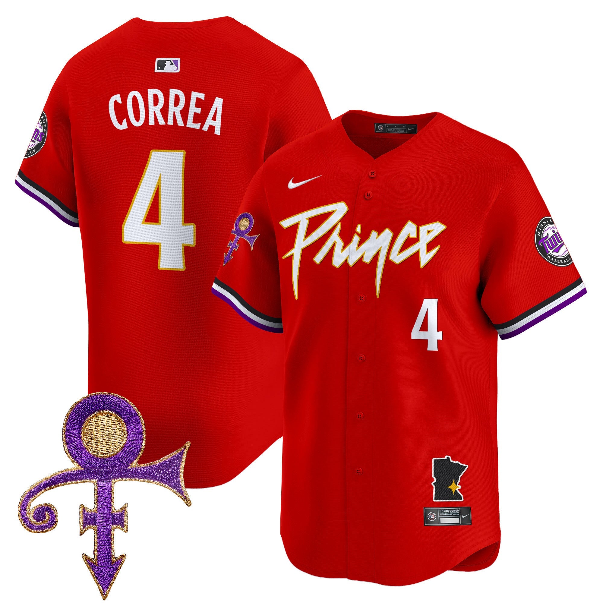 Men’s Minnesota Prince Patch Vapor Premier Limited Jersey V2