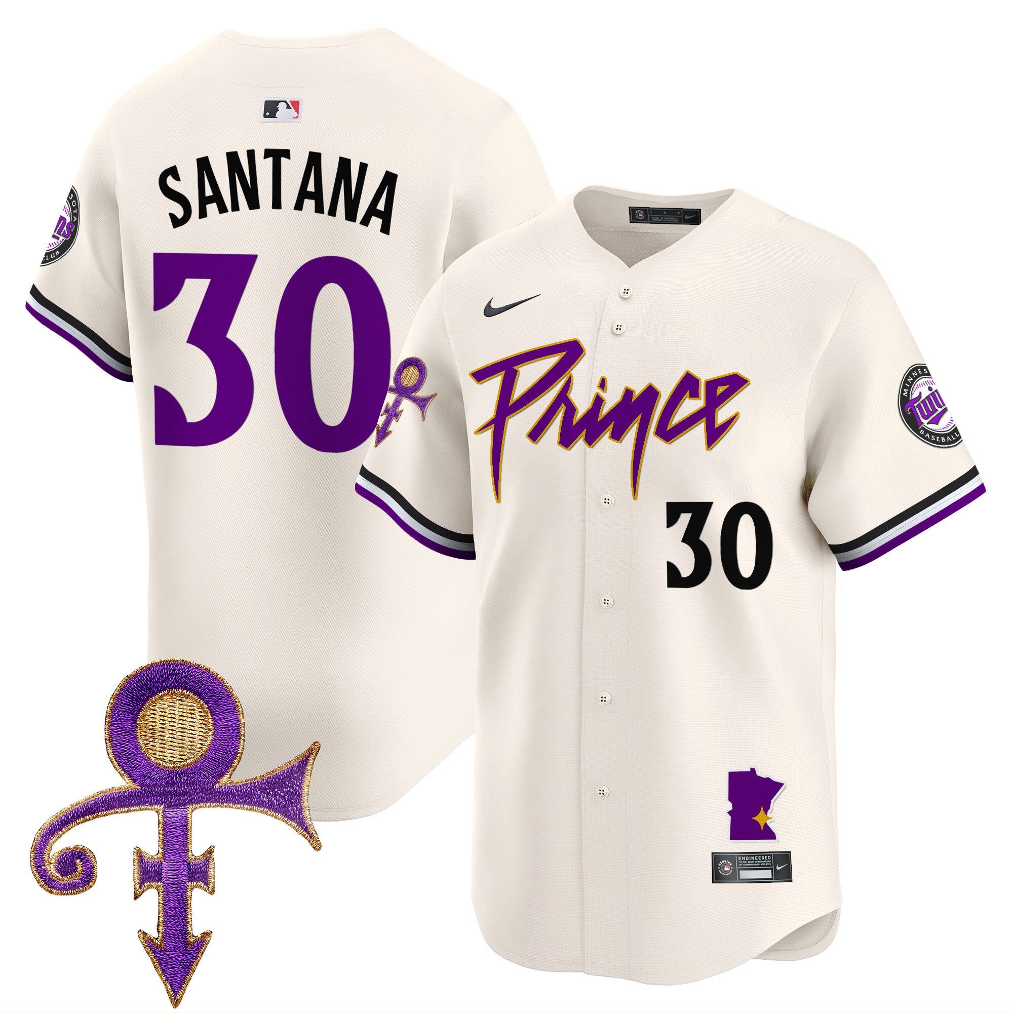 Men’s Minnesota Prince Patch Vapor Premier Limited Jersey V2