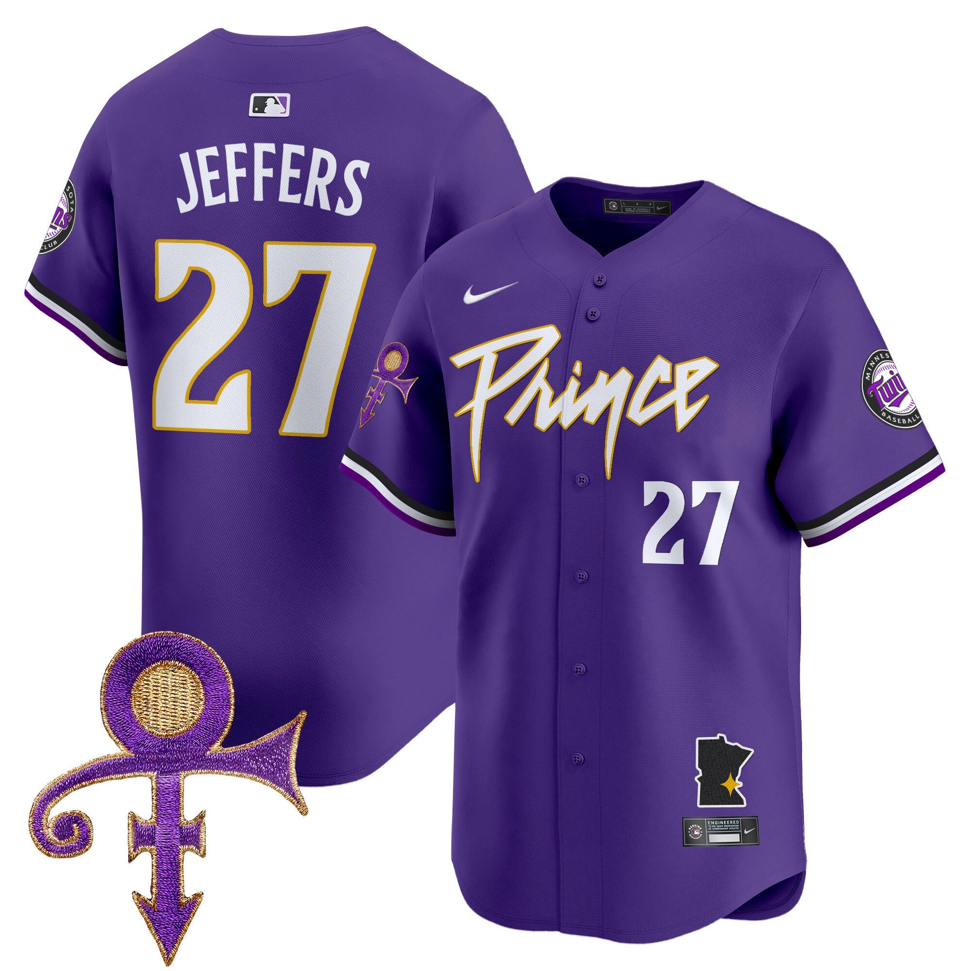 Men’s Minnesota Prince Patch Vapor Premier Limited Jersey V2