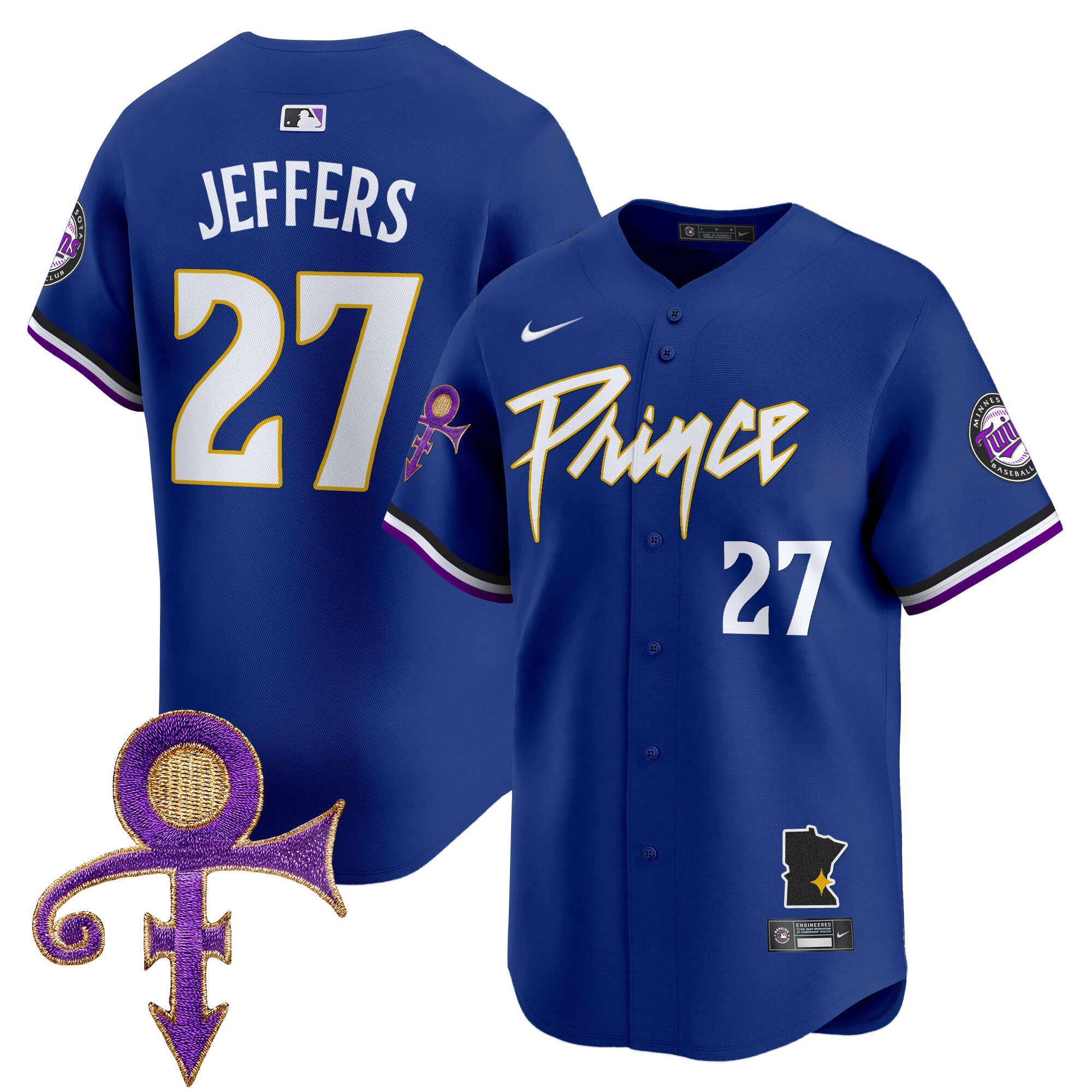 Men’s Minnesota Prince Patch Vapor Premier Limited Jersey V2