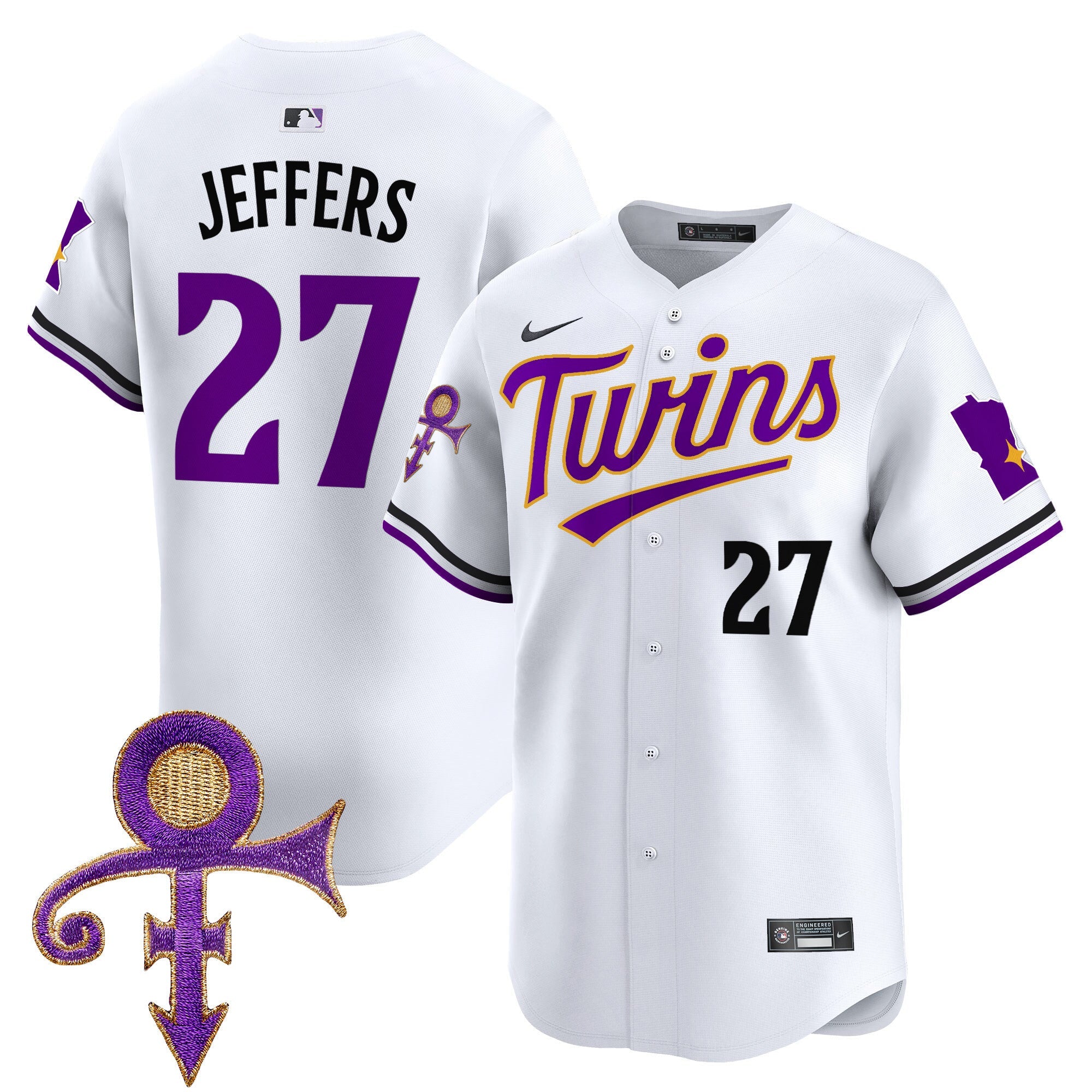 Men’s Minnesota Prince Patch Vapor Premier Limited Jersey V3