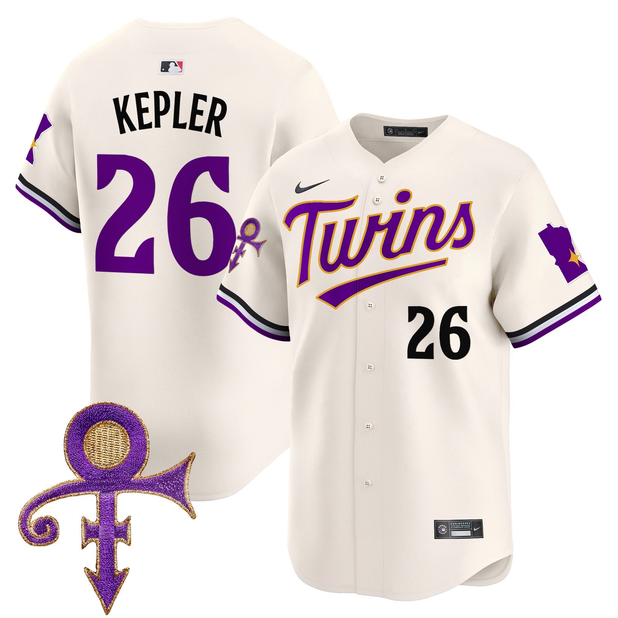 Men’s Minnesota Prince Patch Vapor Premier Limited Jersey V3
