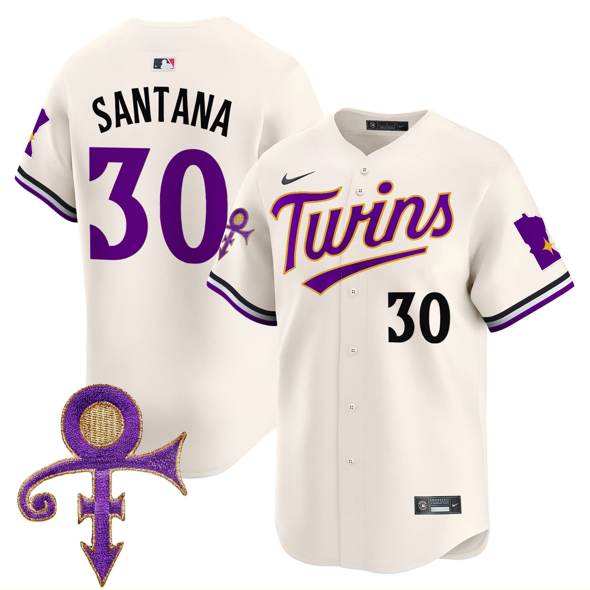 Men’s Minnesota Prince Patch Vapor Premier Limited Jersey V3