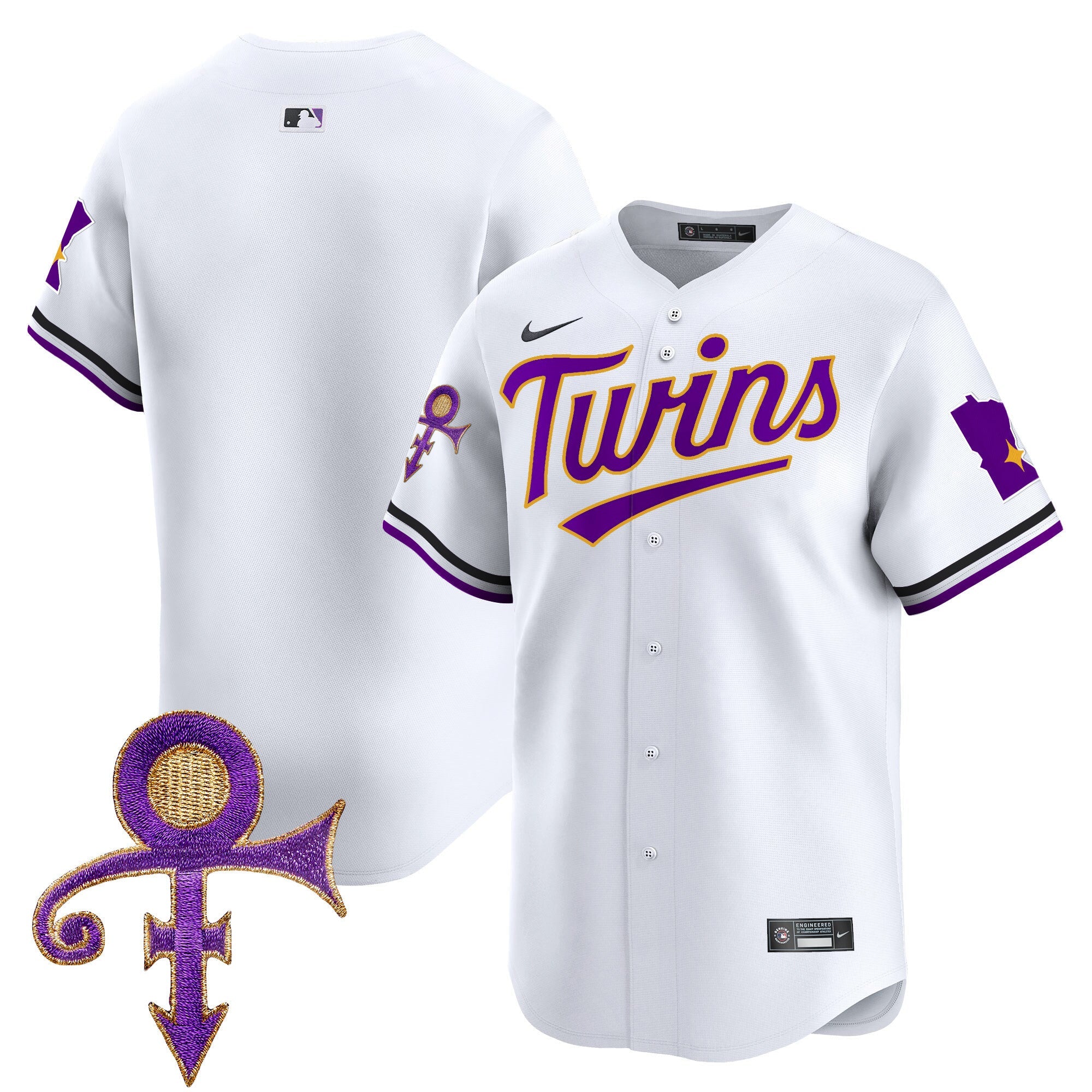 Men’s Minnesota Prince Patch Vapor Premier Limited Jersey V3