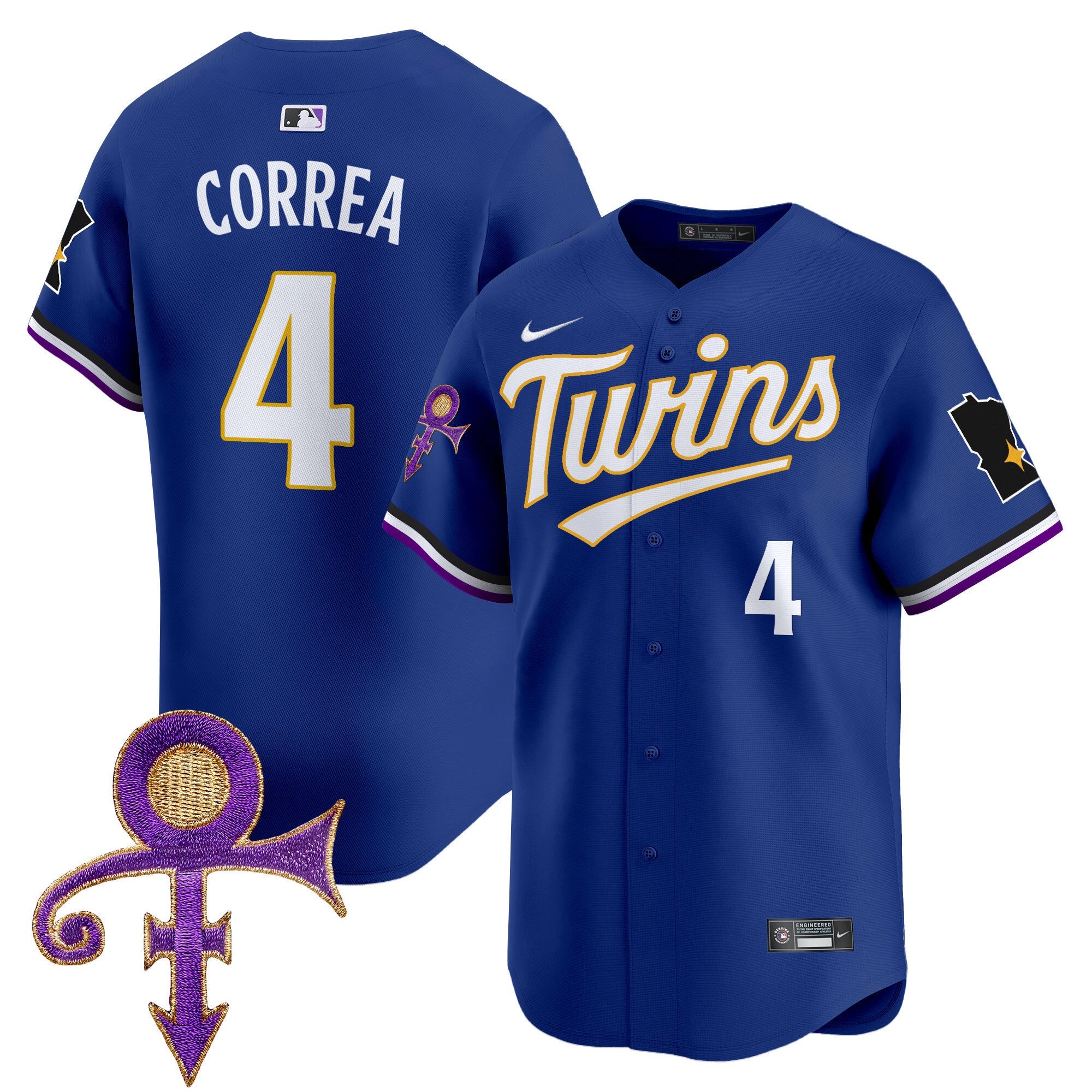 Men’s Minnesota Prince Patch Vapor Premier Limited Jersey V3