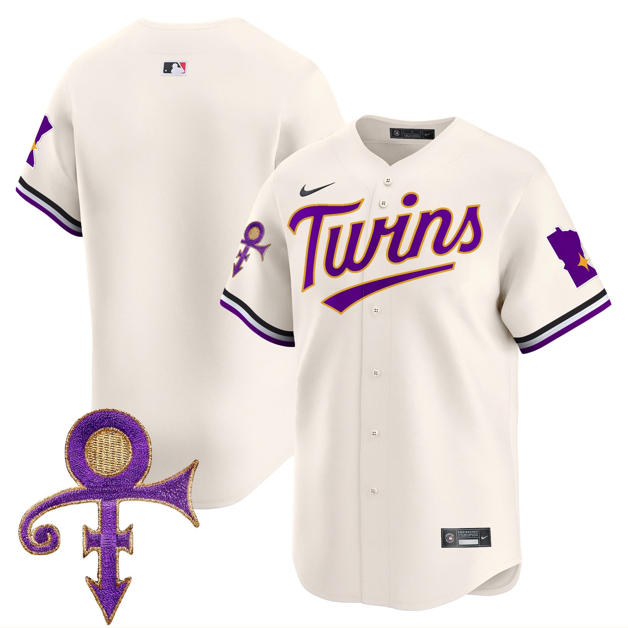 Men’s Minnesota Prince Patch Vapor Premier Limited Jersey V3