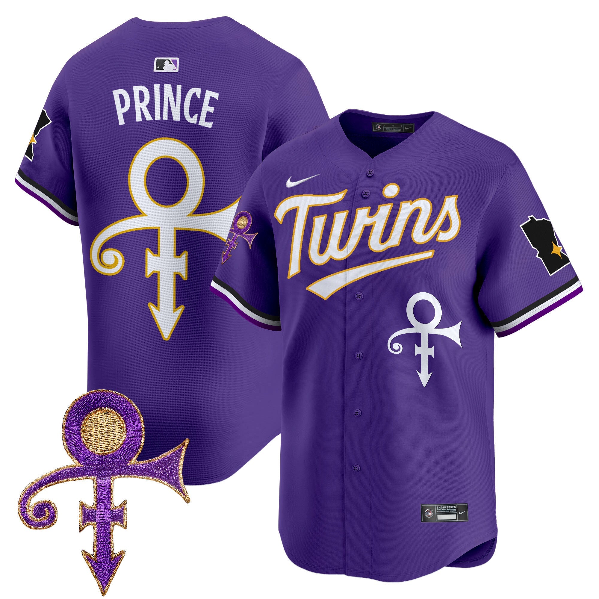 Men’s Minnesota Prince Patch Vapor Premier Limited Jersey V3