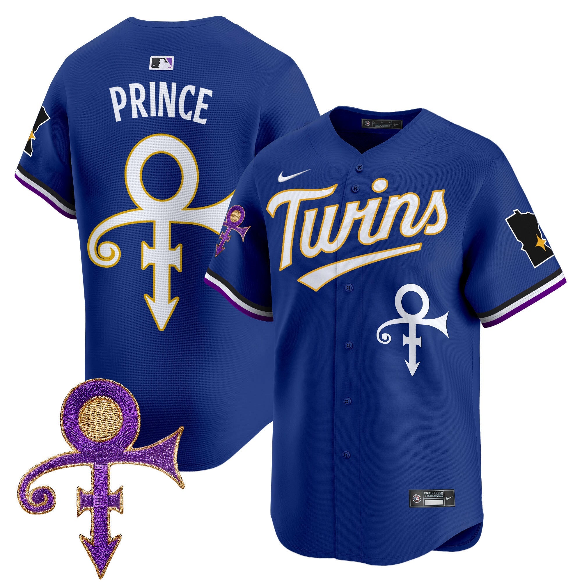 Men’s Minnesota Prince Patch Vapor Premier Limited Jersey V3