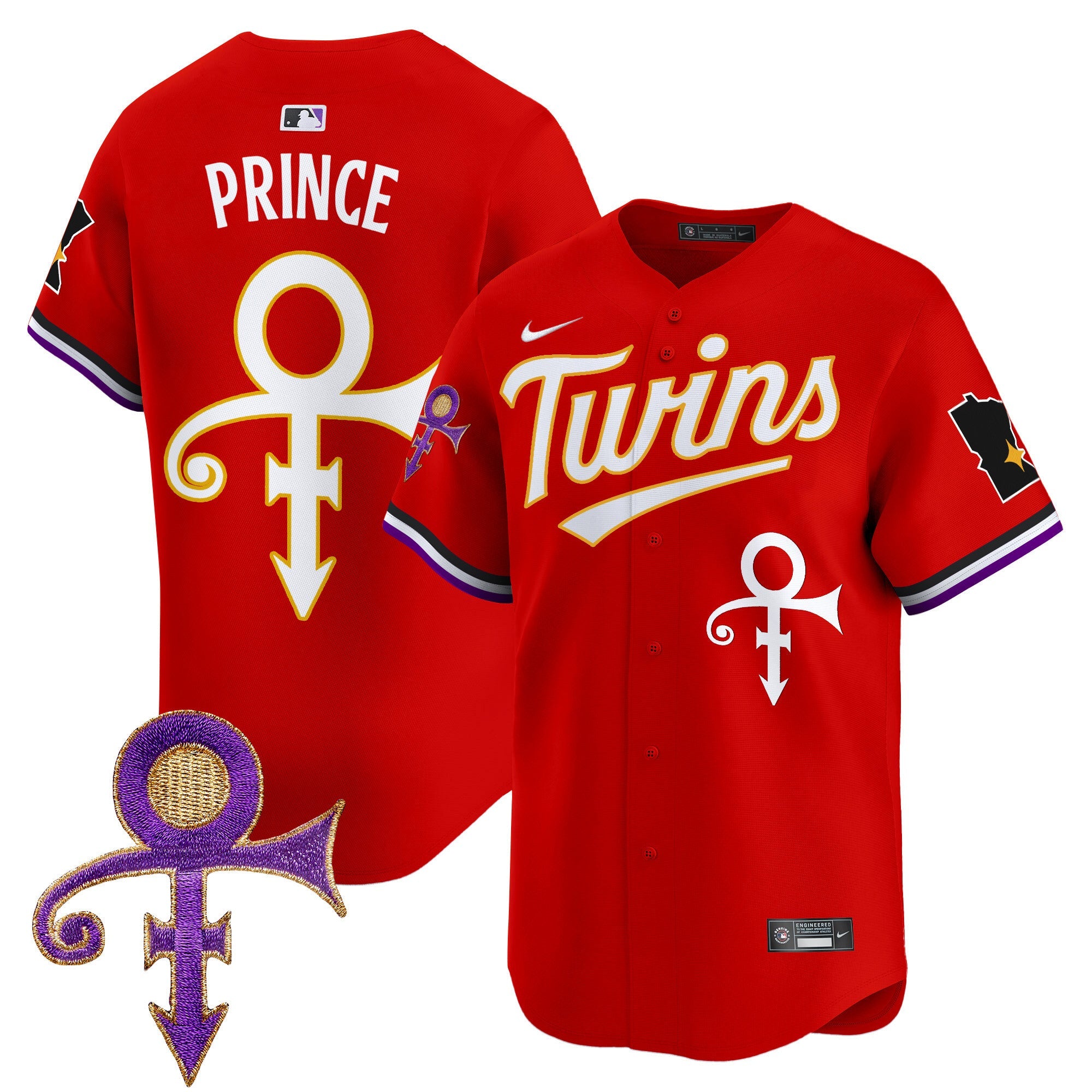 Men’s Minnesota Prince Patch Vapor Premier Limited Jersey V3