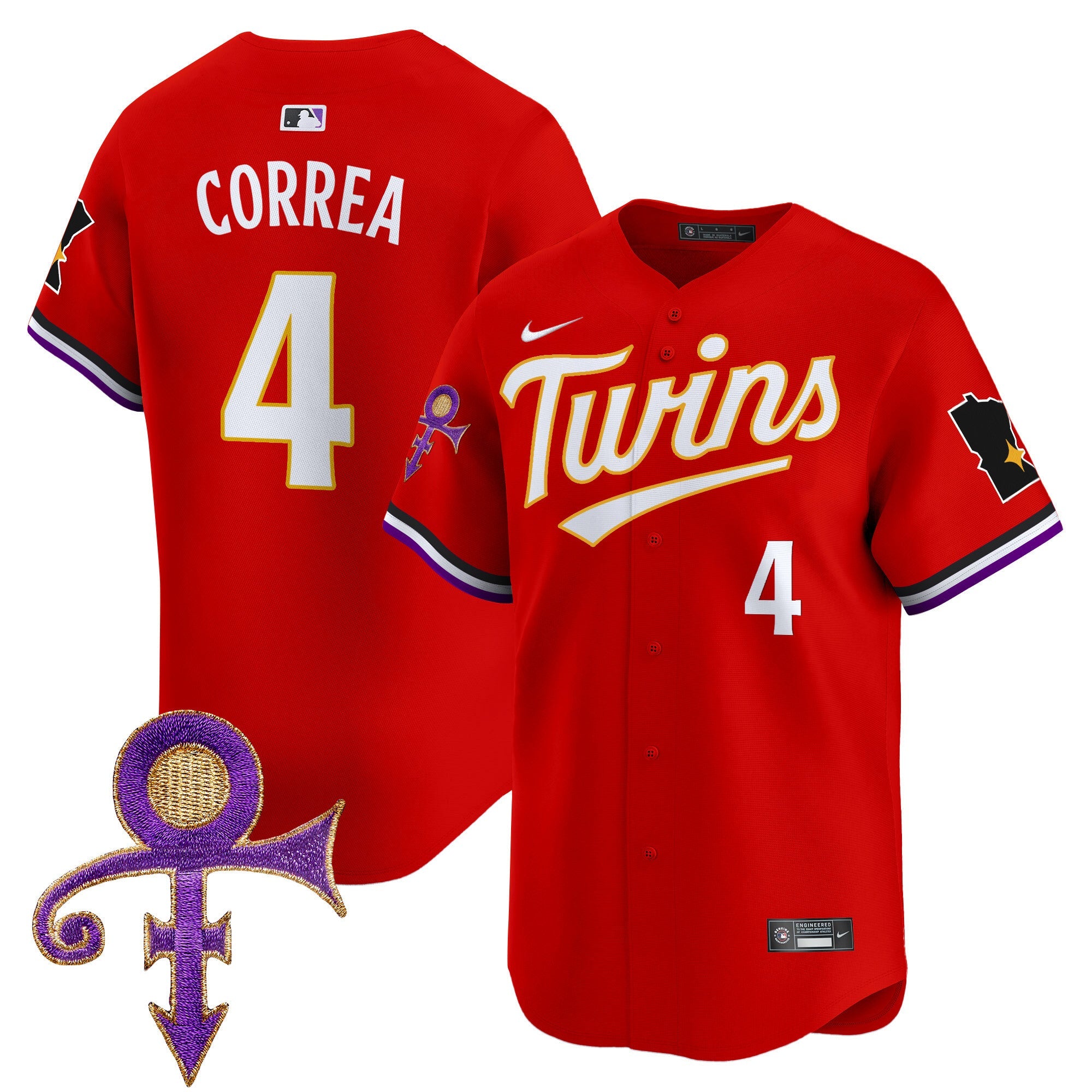 Men’s Minnesota Prince Patch Vapor Premier Limited Jersey V3