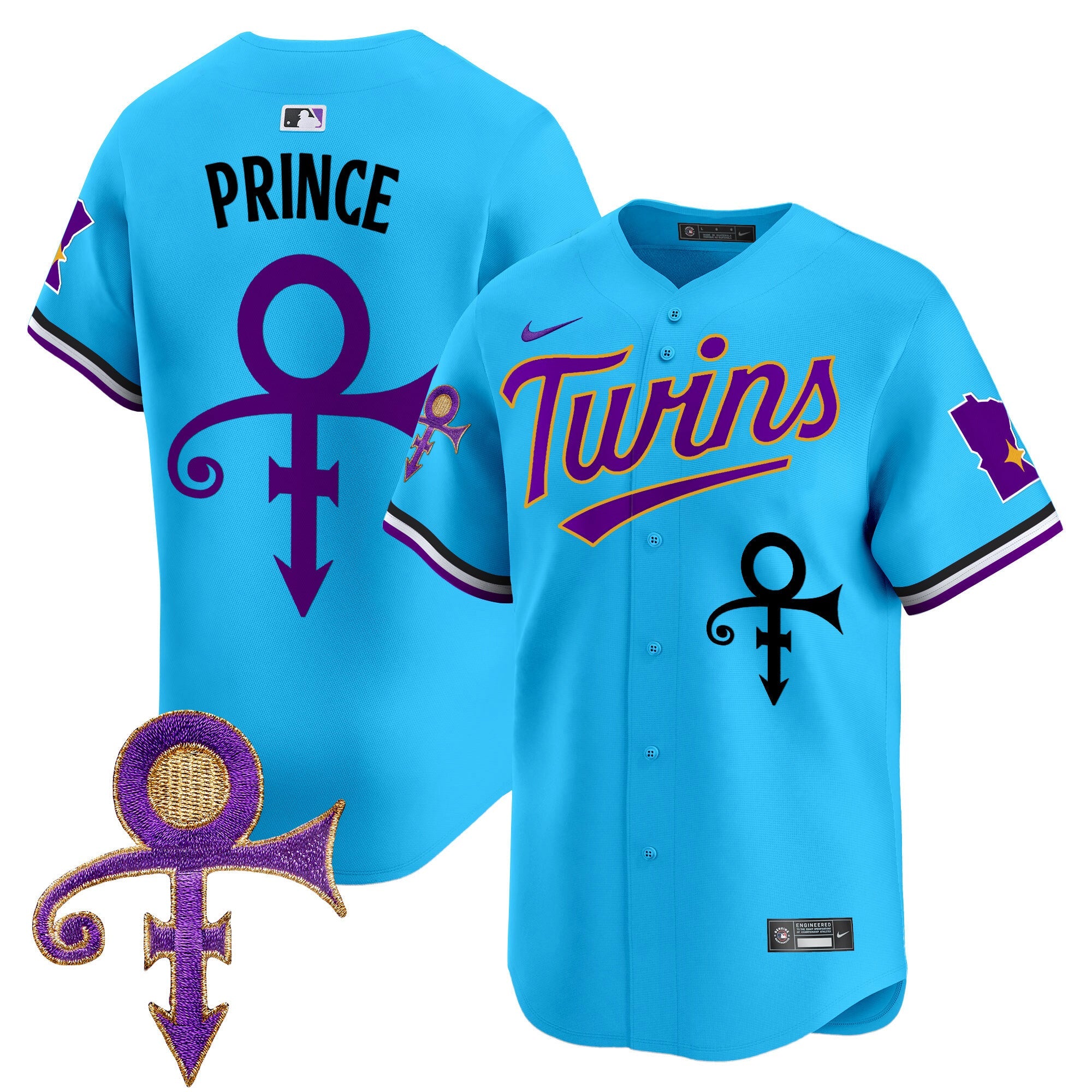 Men’s Minnesota Prince Patch Vapor Premier Limited Jersey V3