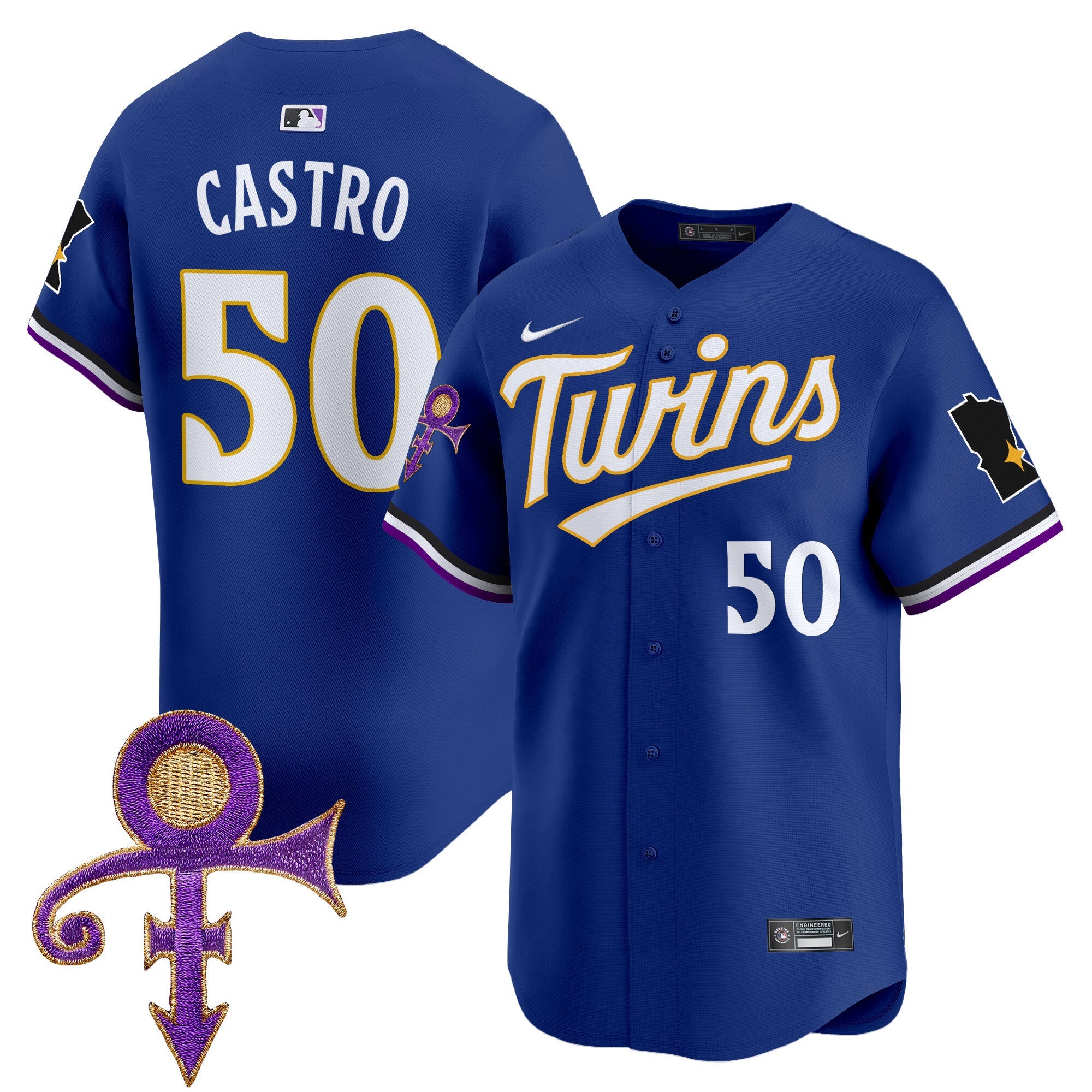 Men’s Minnesota Prince Patch Vapor Premier Limited Jersey V3