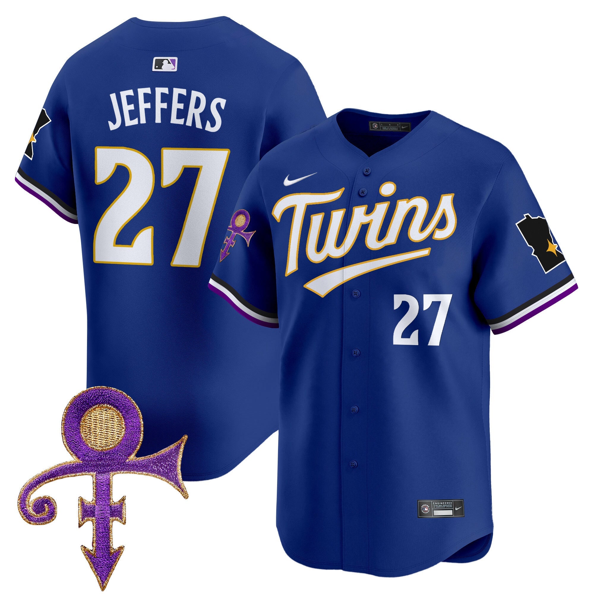 Men’s Minnesota Prince Patch Vapor Premier Limited Jersey V3