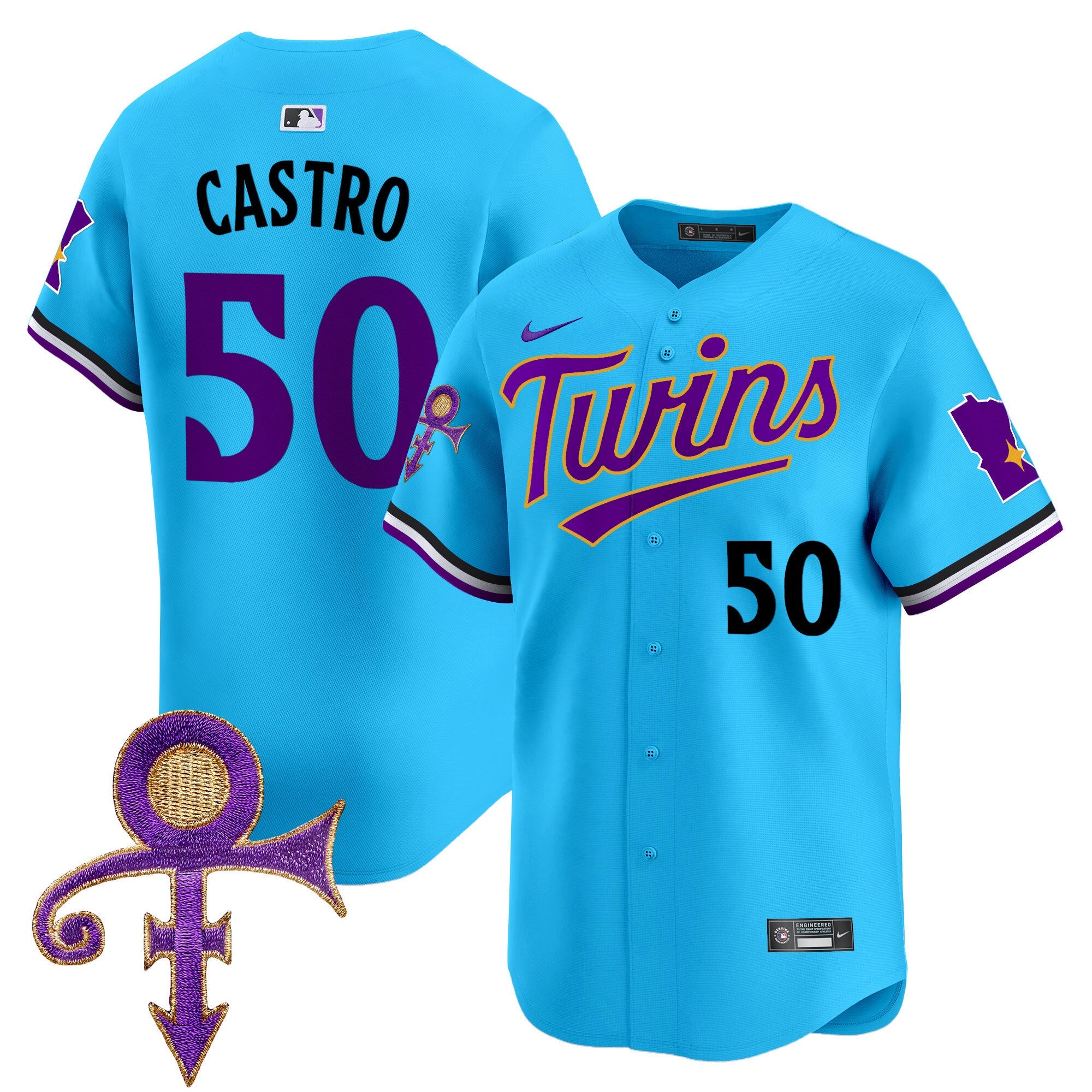 Men’s Minnesota Prince Patch Vapor Premier Limited Jersey V3