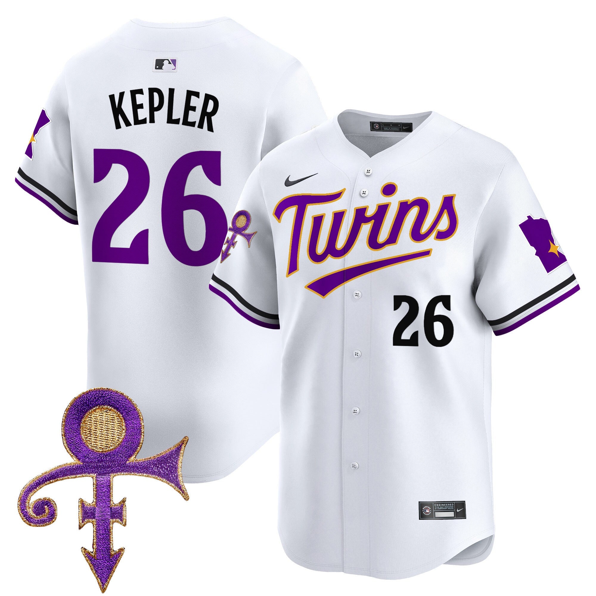 Men’s Minnesota Prince Patch Vapor Premier Limited Jersey V3