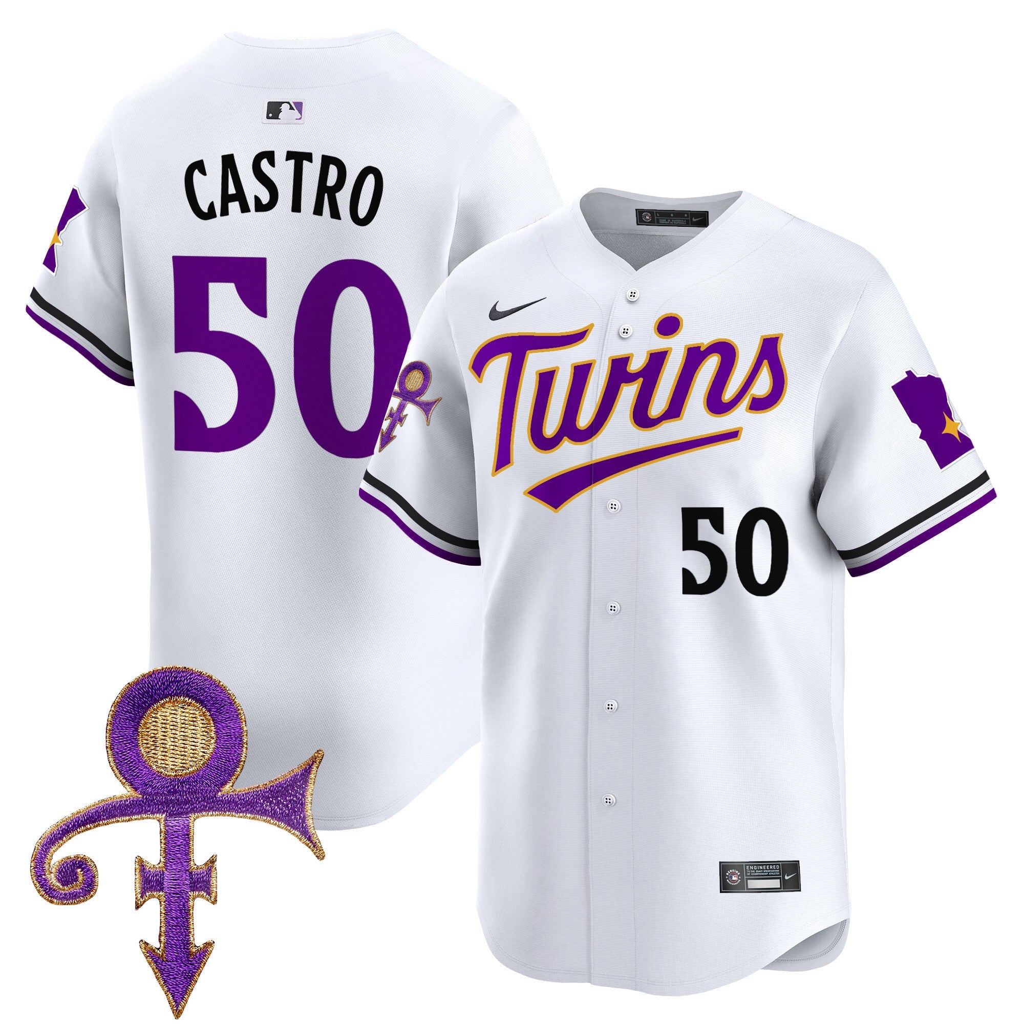 Men’s Minnesota Prince Patch Vapor Premier Limited Jersey V3