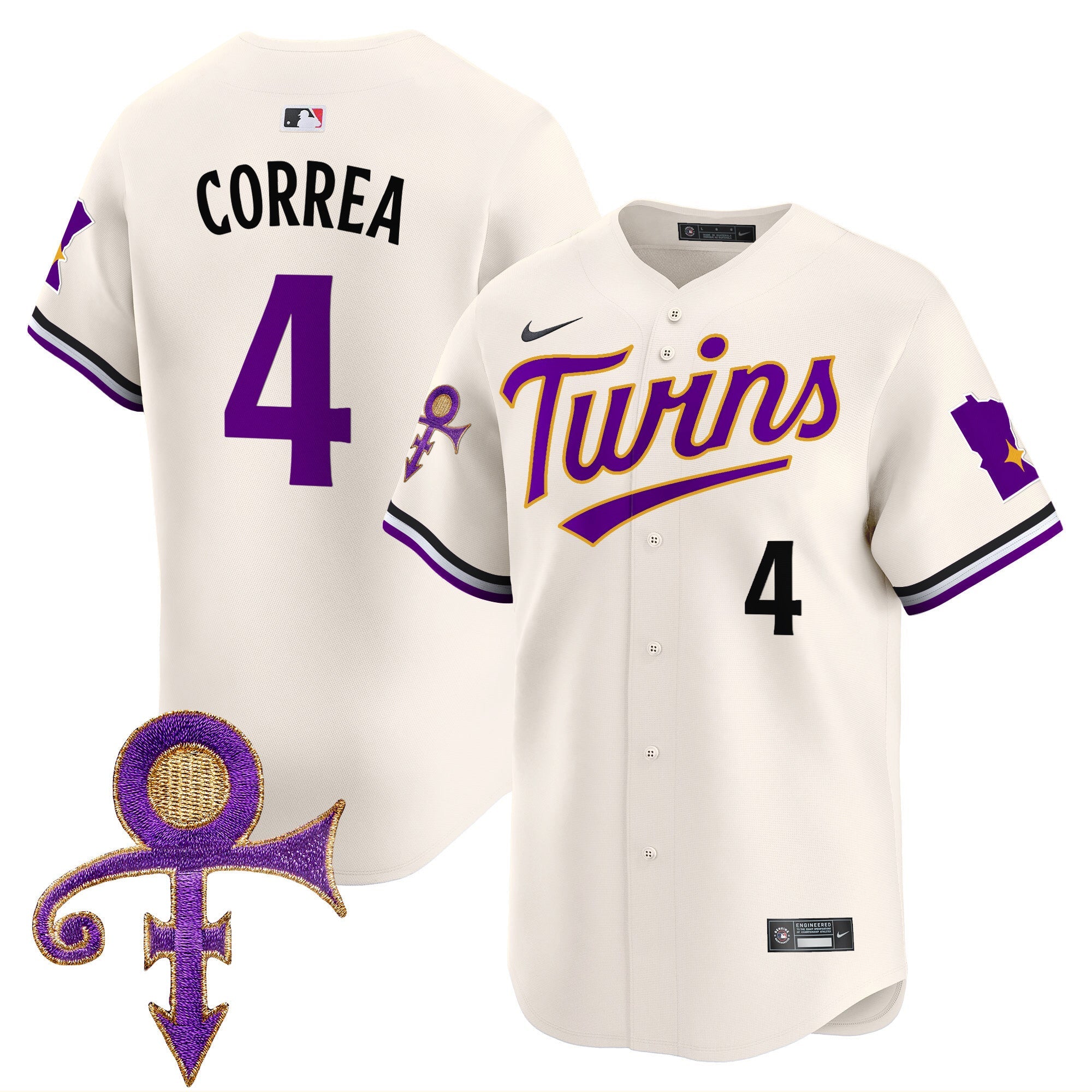 Men’s Minnesota Prince Patch Vapor Premier Limited Jersey V3