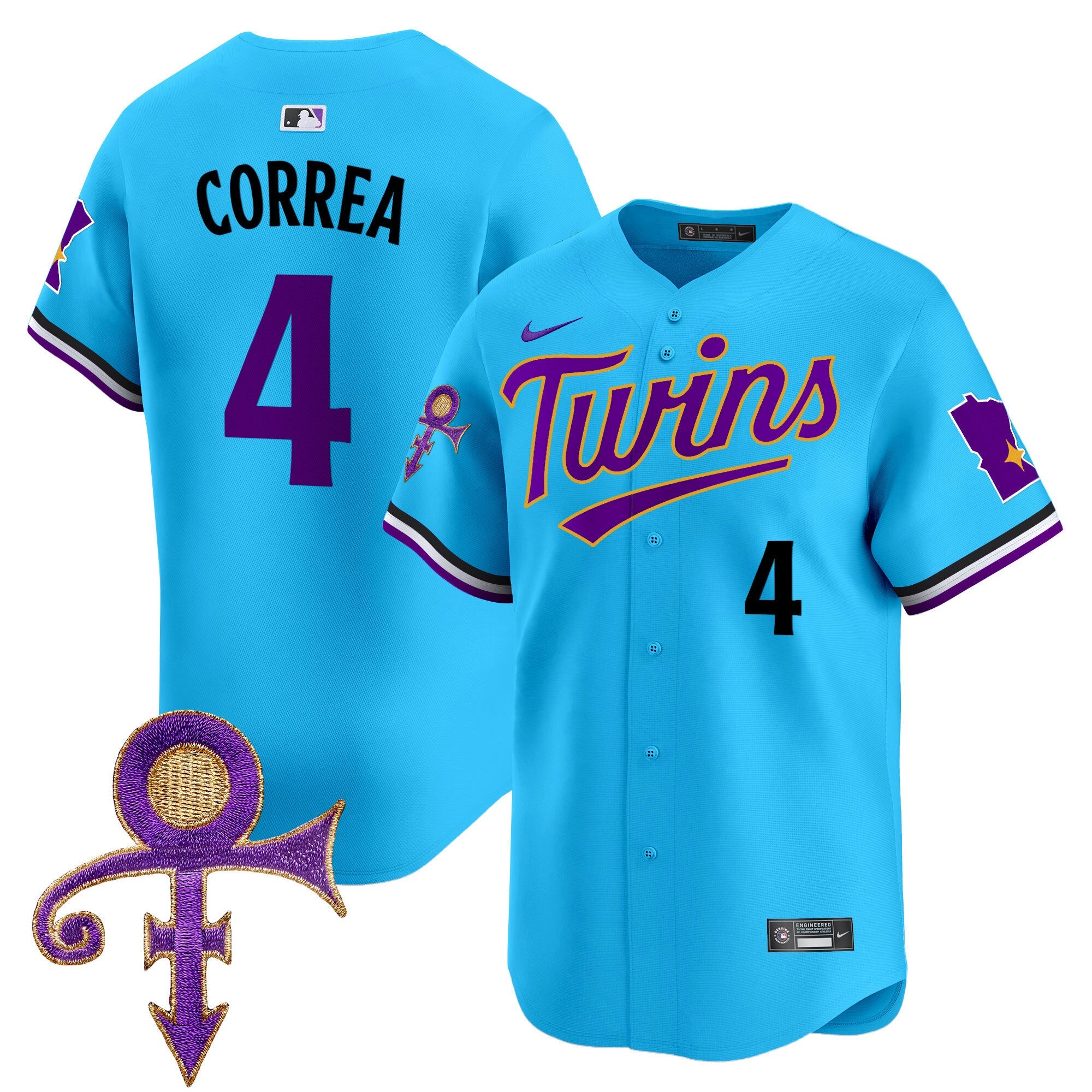 Men’s Minnesota Prince Patch Vapor Premier Limited Jersey V3