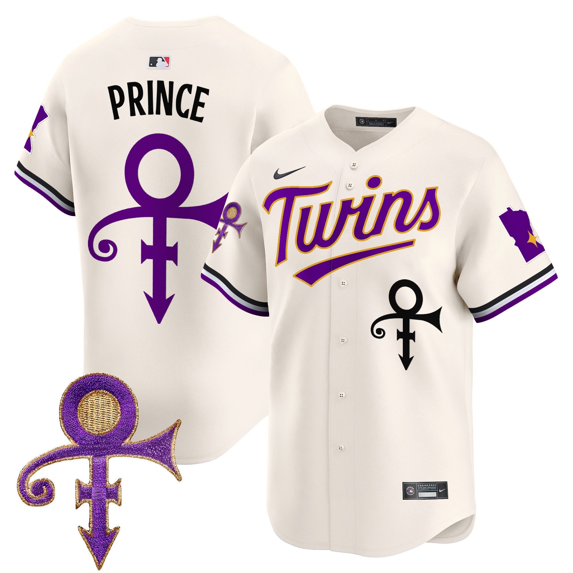 Men’s Minnesota Prince Patch Vapor Premier Limited Jersey V3