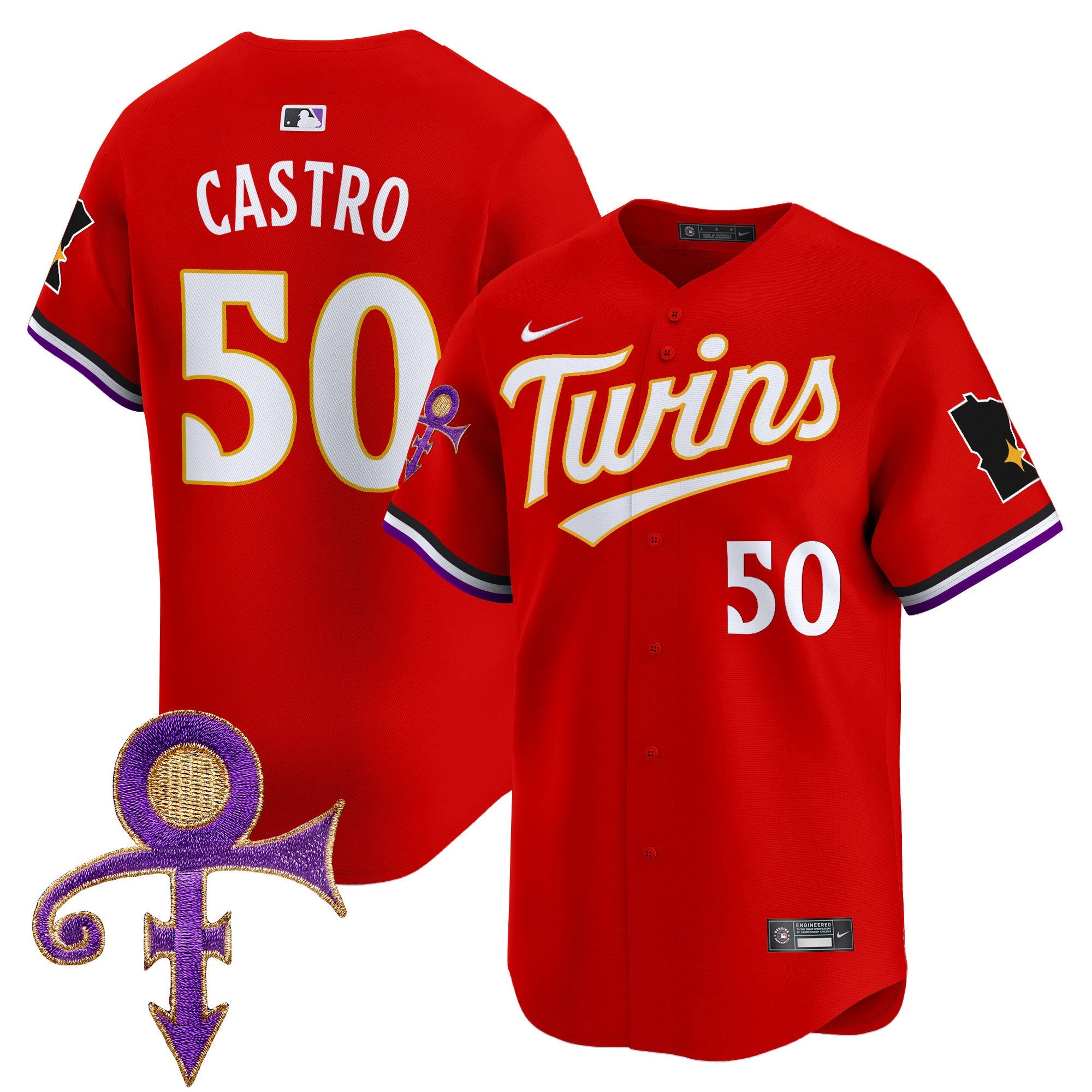 Men’s Minnesota Prince Patch Vapor Premier Limited Jersey V3