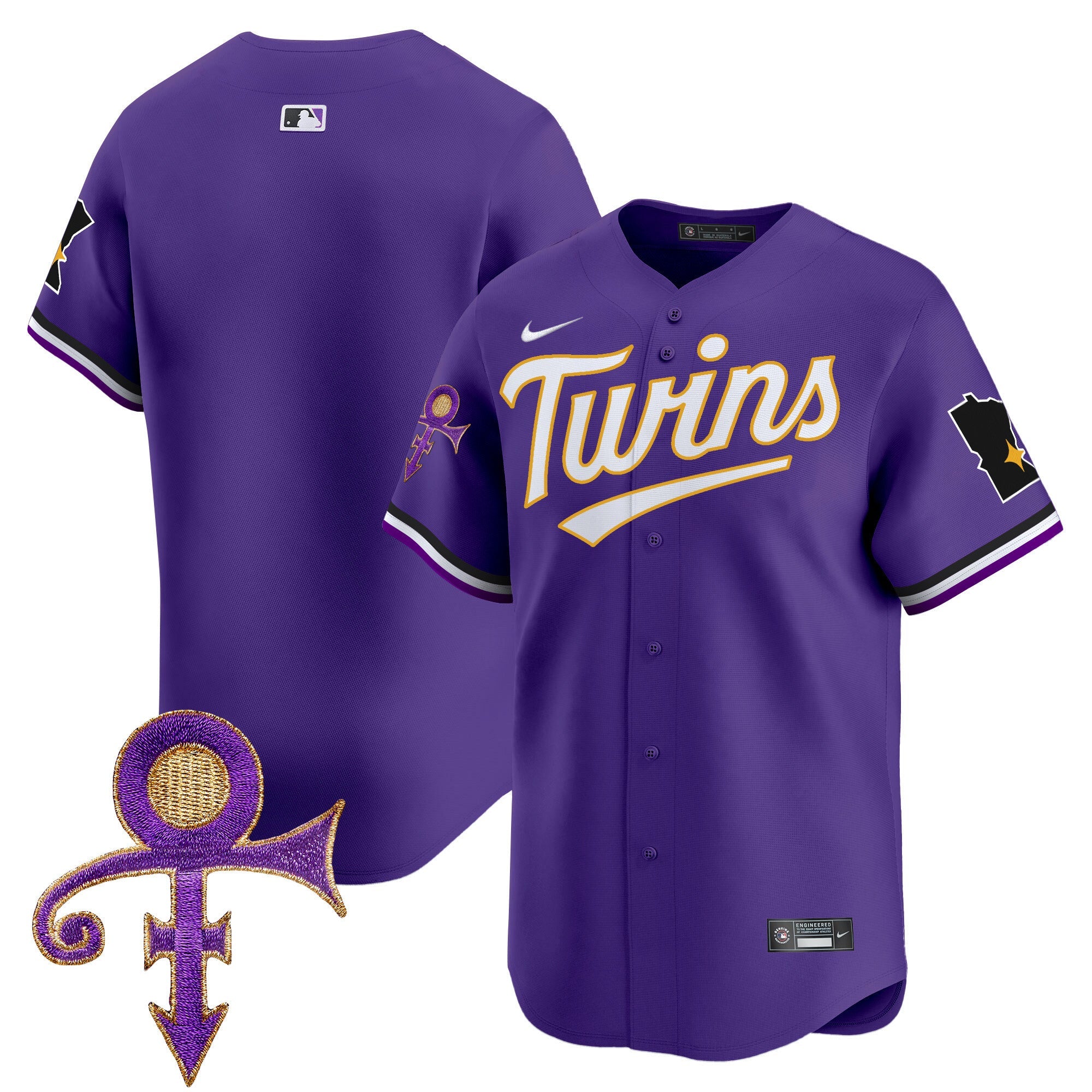 Men’s Minnesota Prince Patch Vapor Premier Limited Jersey V3