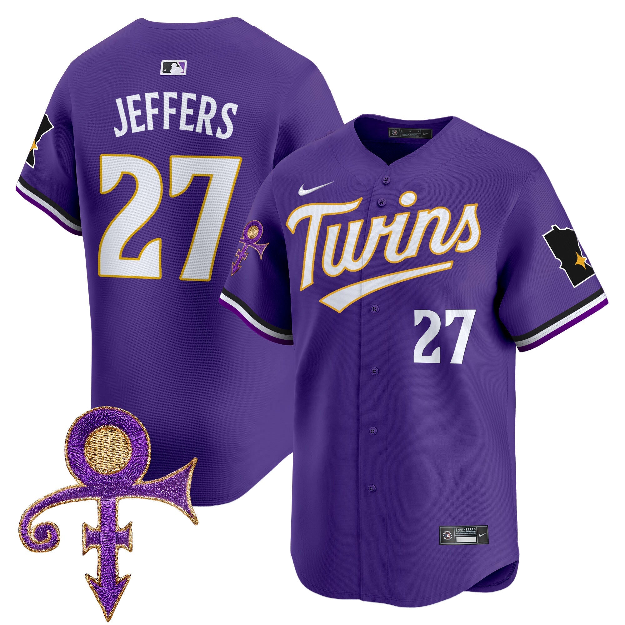 Men’s Minnesota Prince Patch Vapor Premier Limited Jersey V3