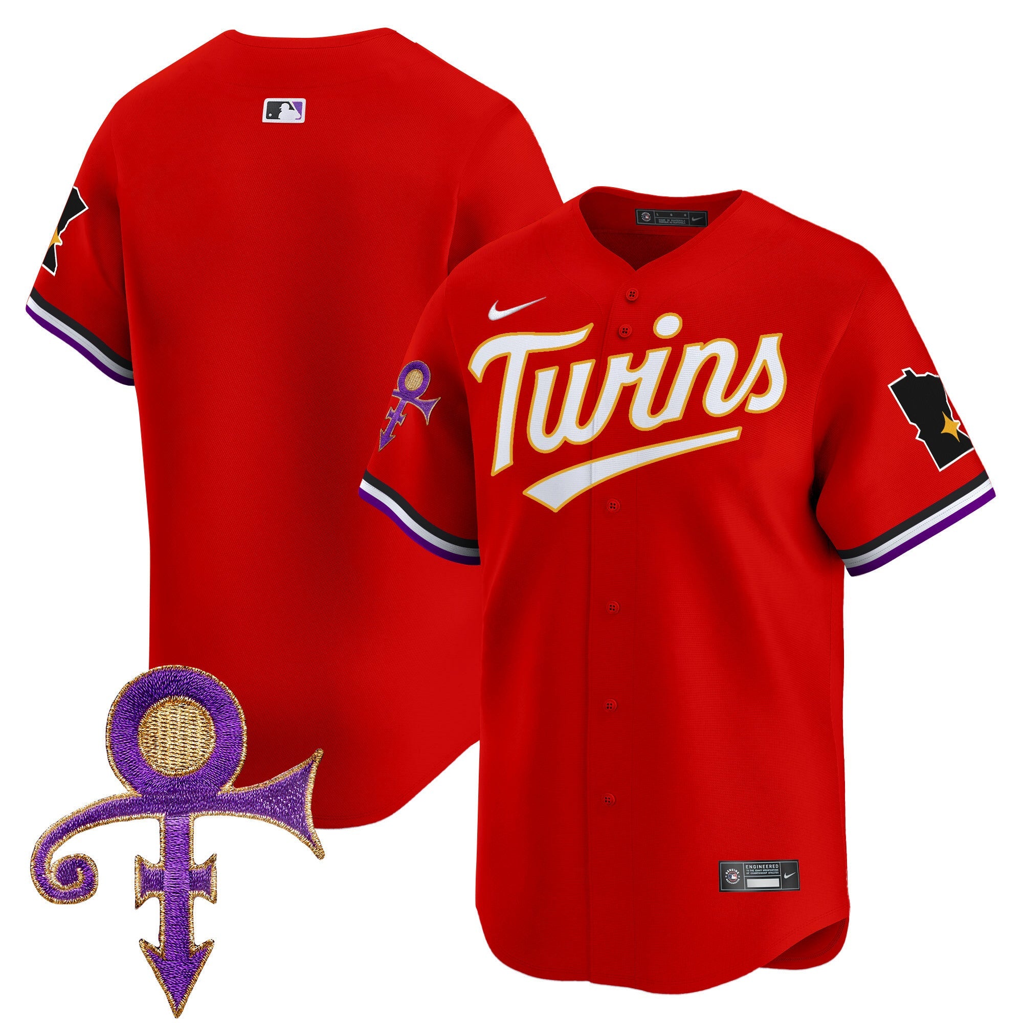 Men’s Minnesota Prince Patch Vapor Premier Limited Jersey V3