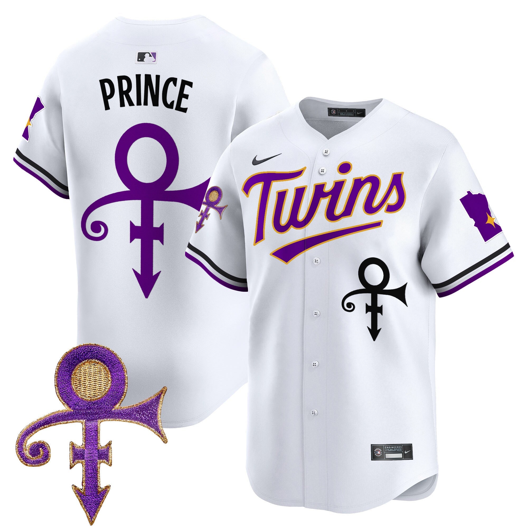 Men’s Minnesota Prince Patch Vapor Premier Limited Jersey V3