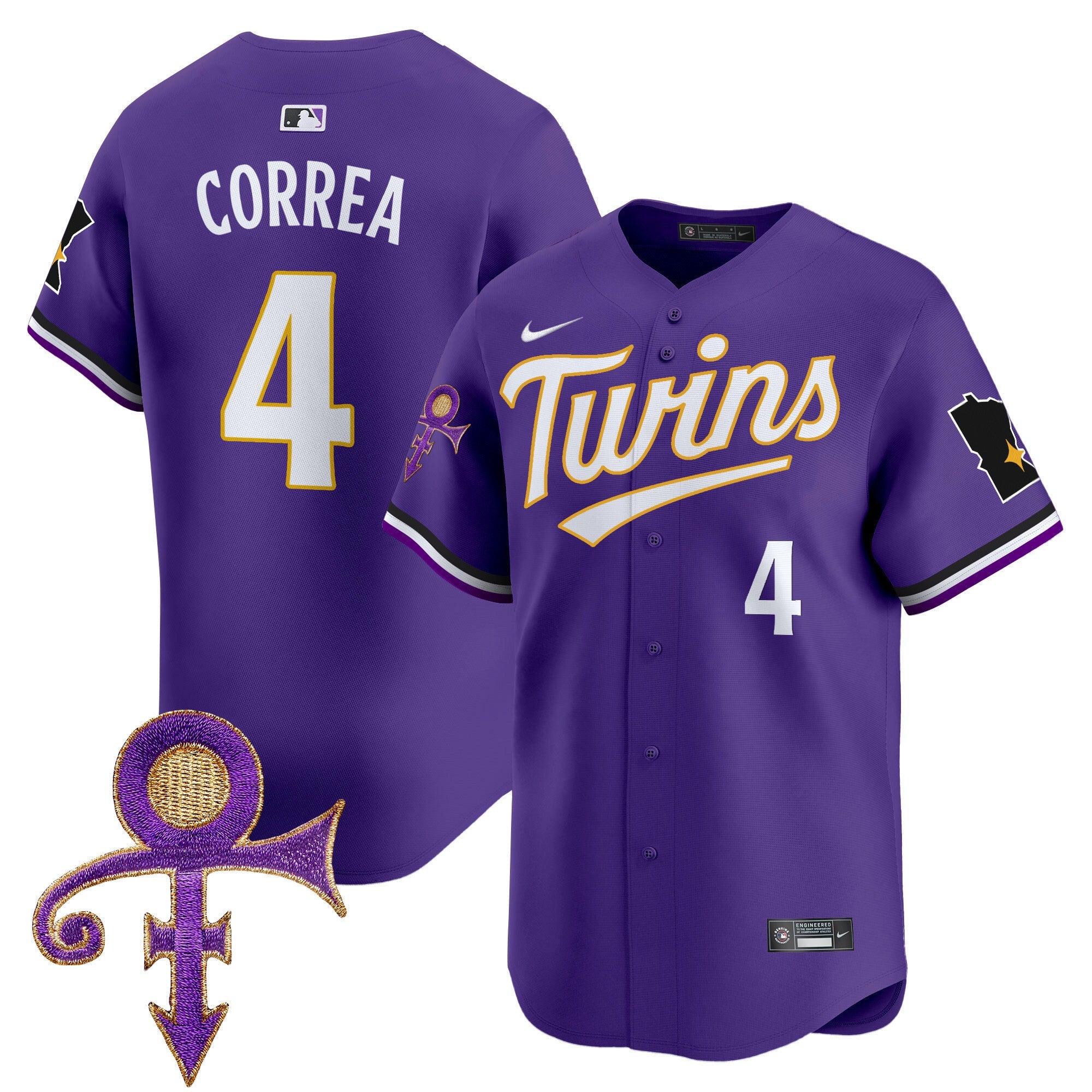 Men’s Minnesota Prince Patch Vapor Premier Limited Jersey V3