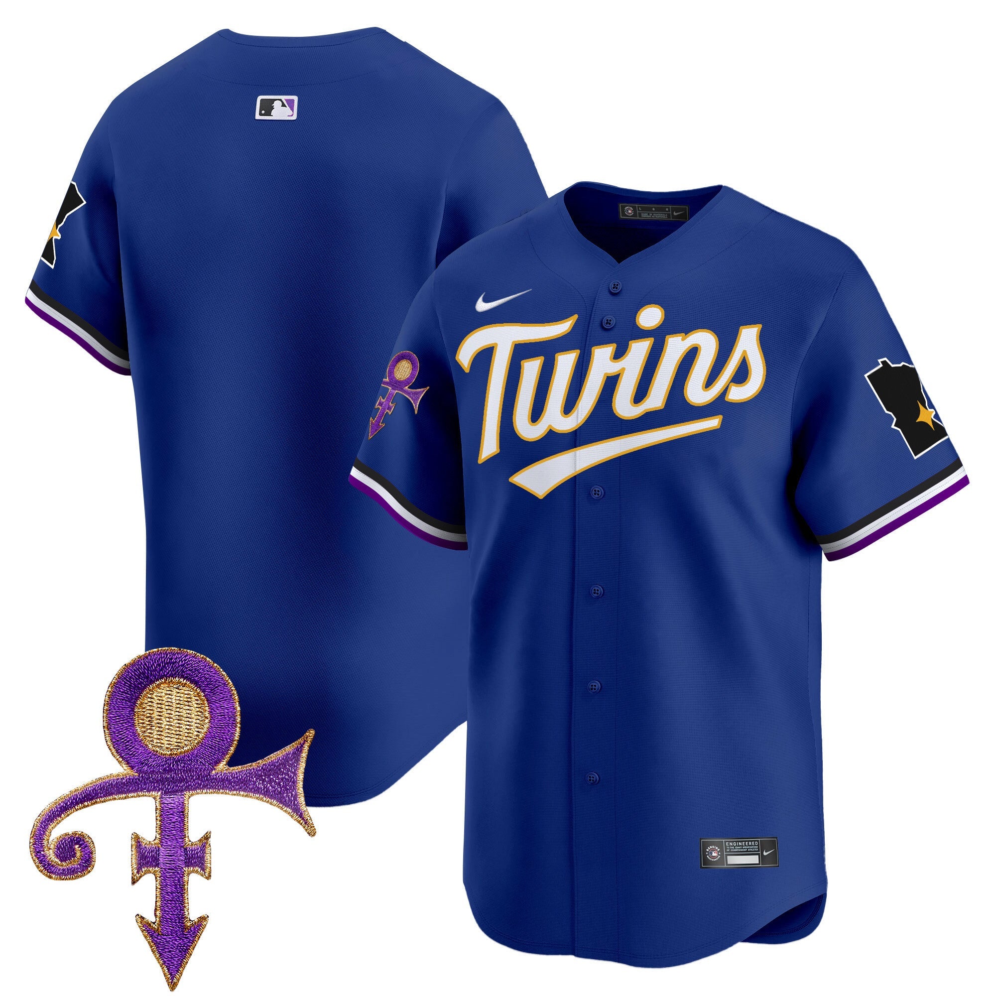 Men’s Minnesota Prince Patch Vapor Premier Limited Jersey V3