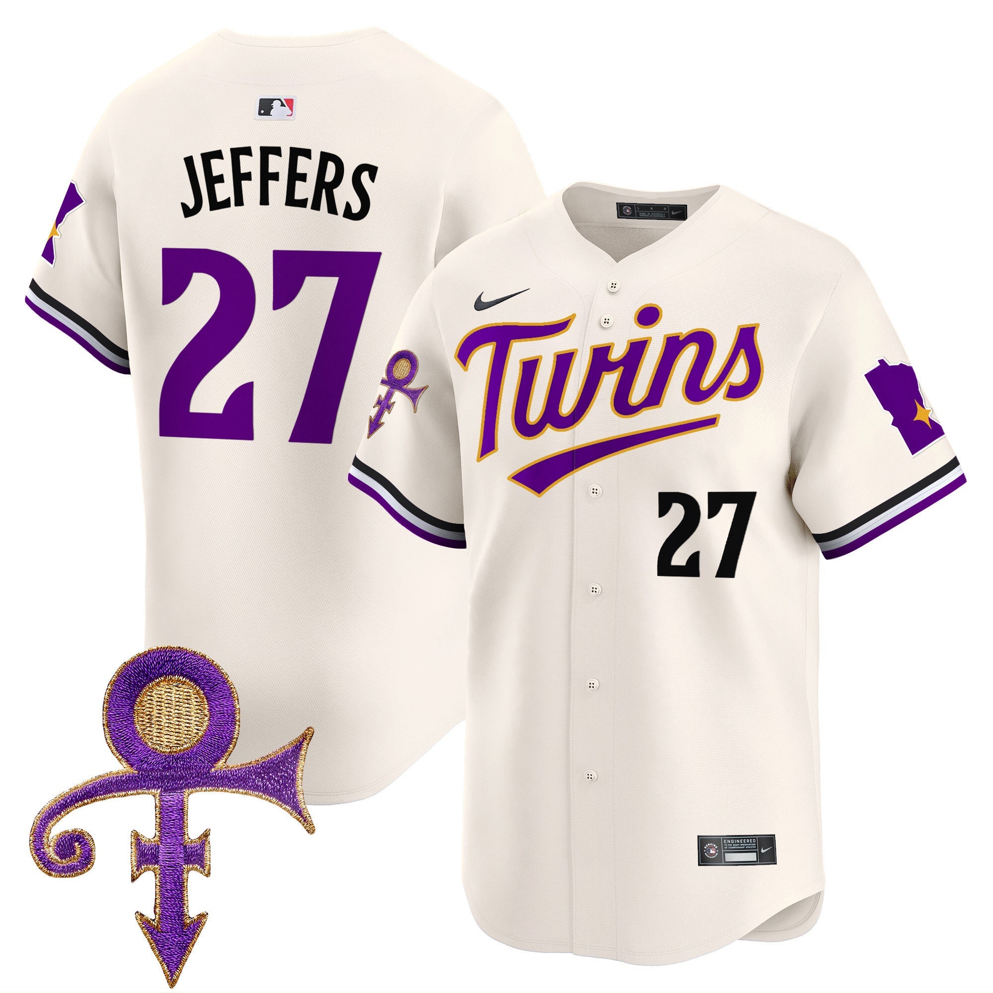 Men’s Minnesota Prince Patch Vapor Premier Limited Jersey V3