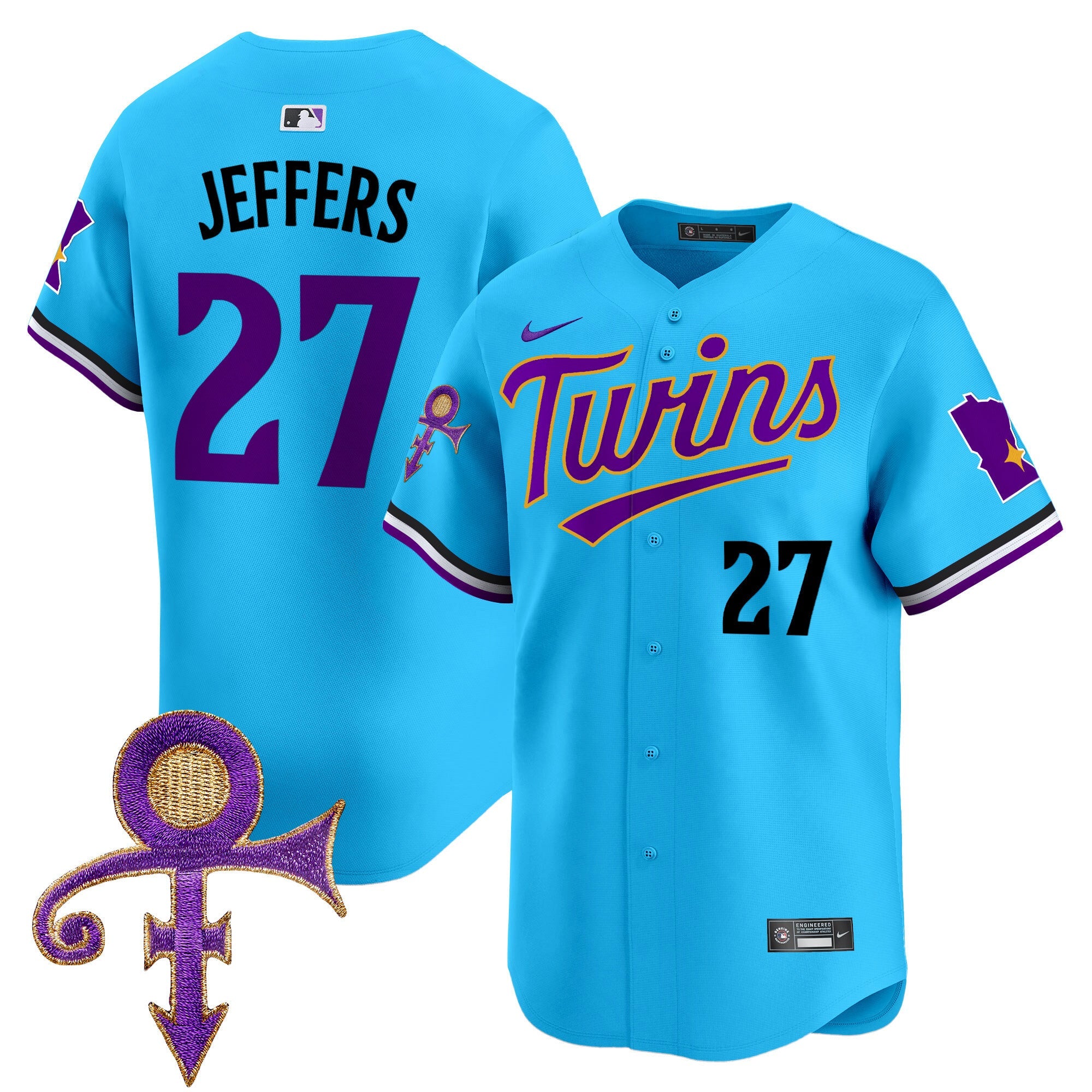 Men’s Minnesota Prince Patch Vapor Premier Limited Jersey V3