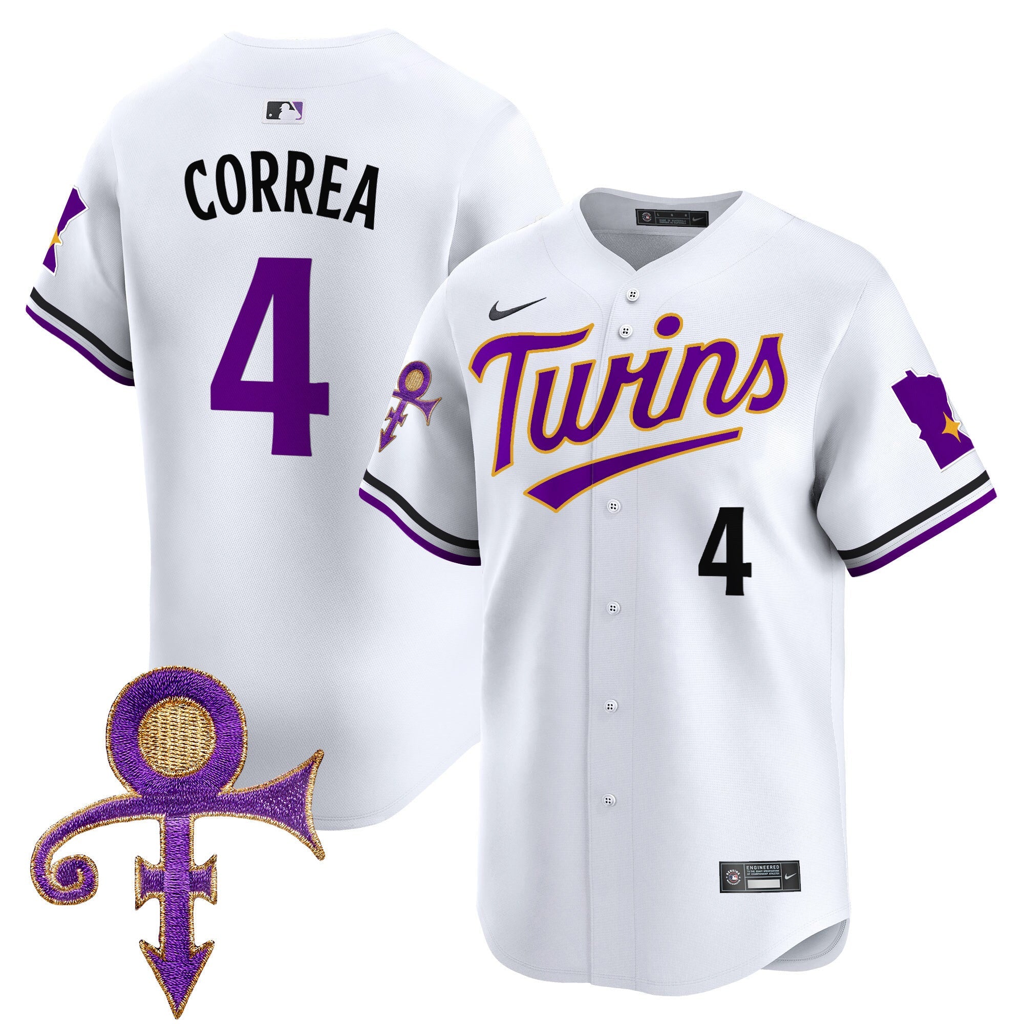 Men’s Minnesota Prince Patch Vapor Premier Limited Jersey V3