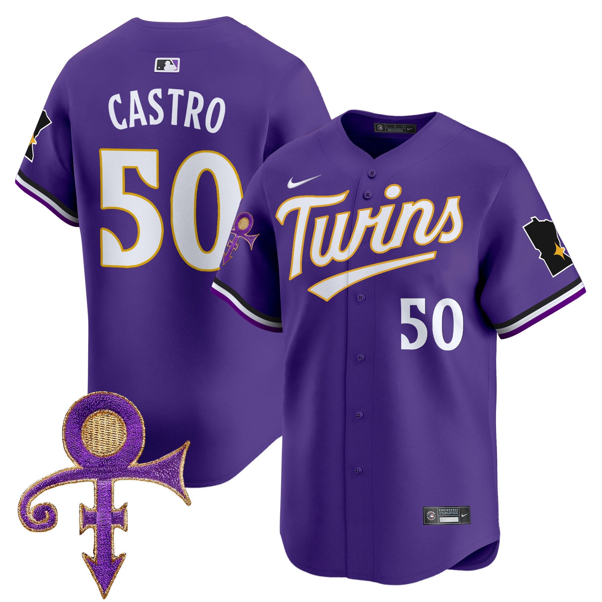 Men’s Minnesota Prince Patch Vapor Premier Limited Jersey V3