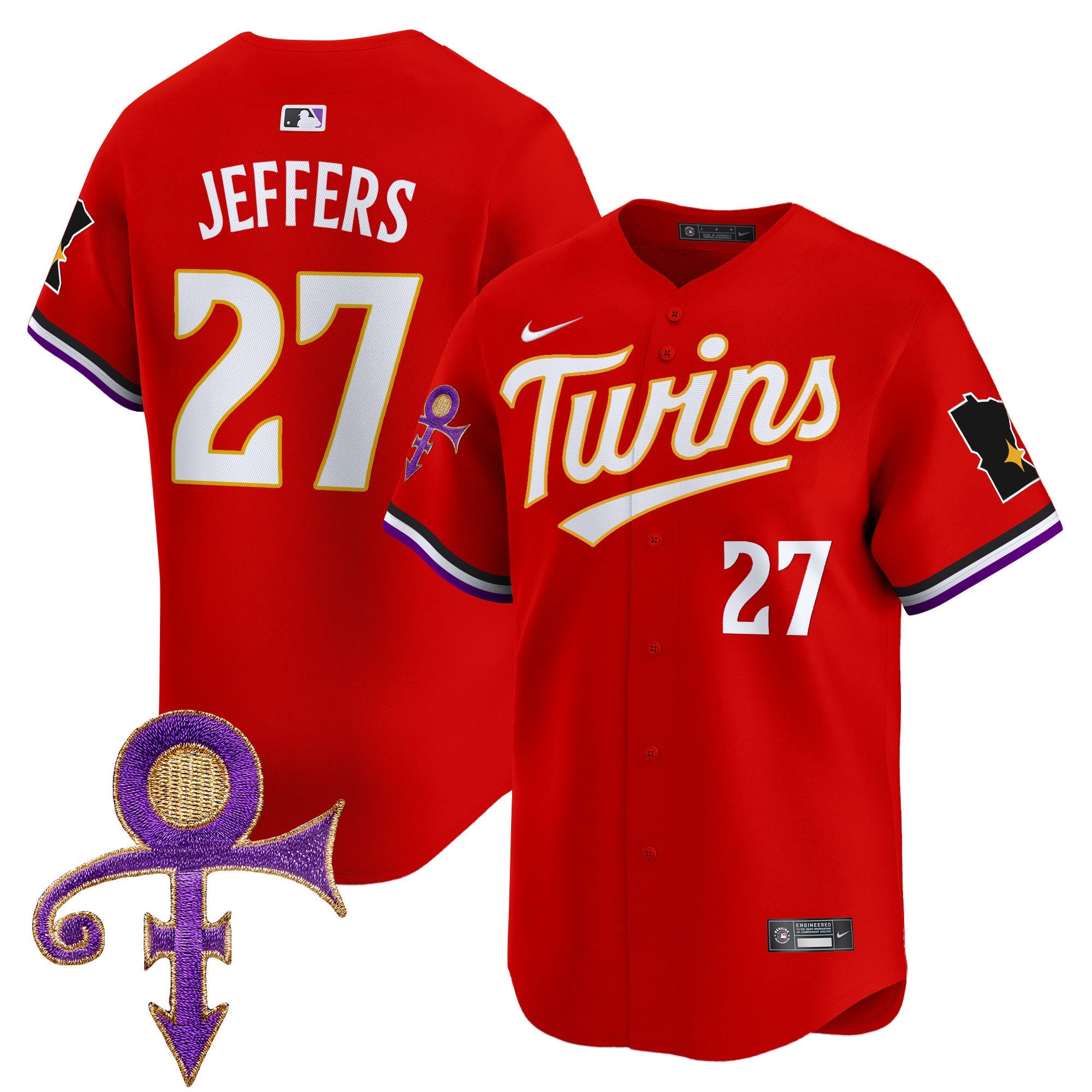 Men’s Minnesota Prince Patch Vapor Premier Limited Jersey V3