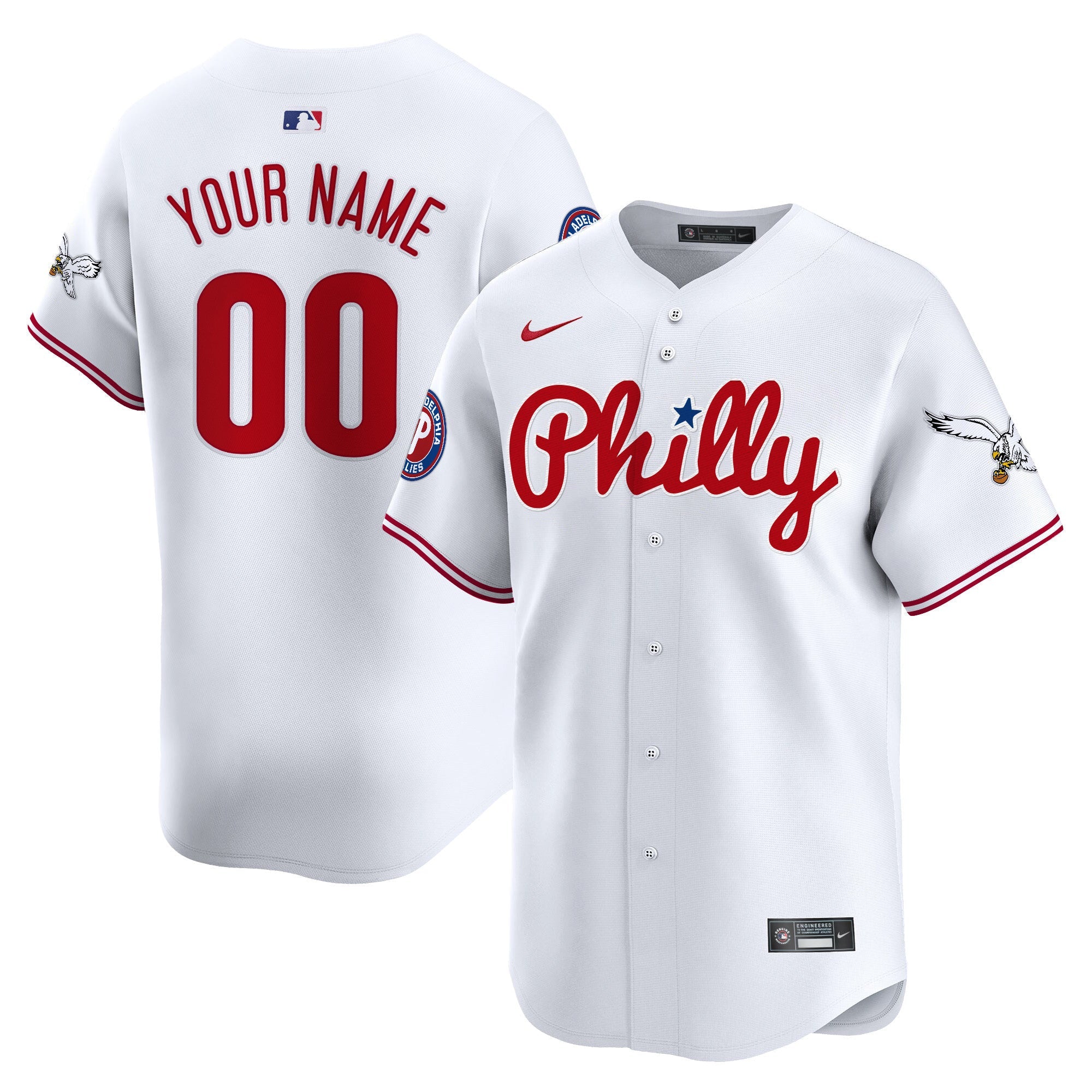& Eagles Vapor Premier Limited Custom Jersey