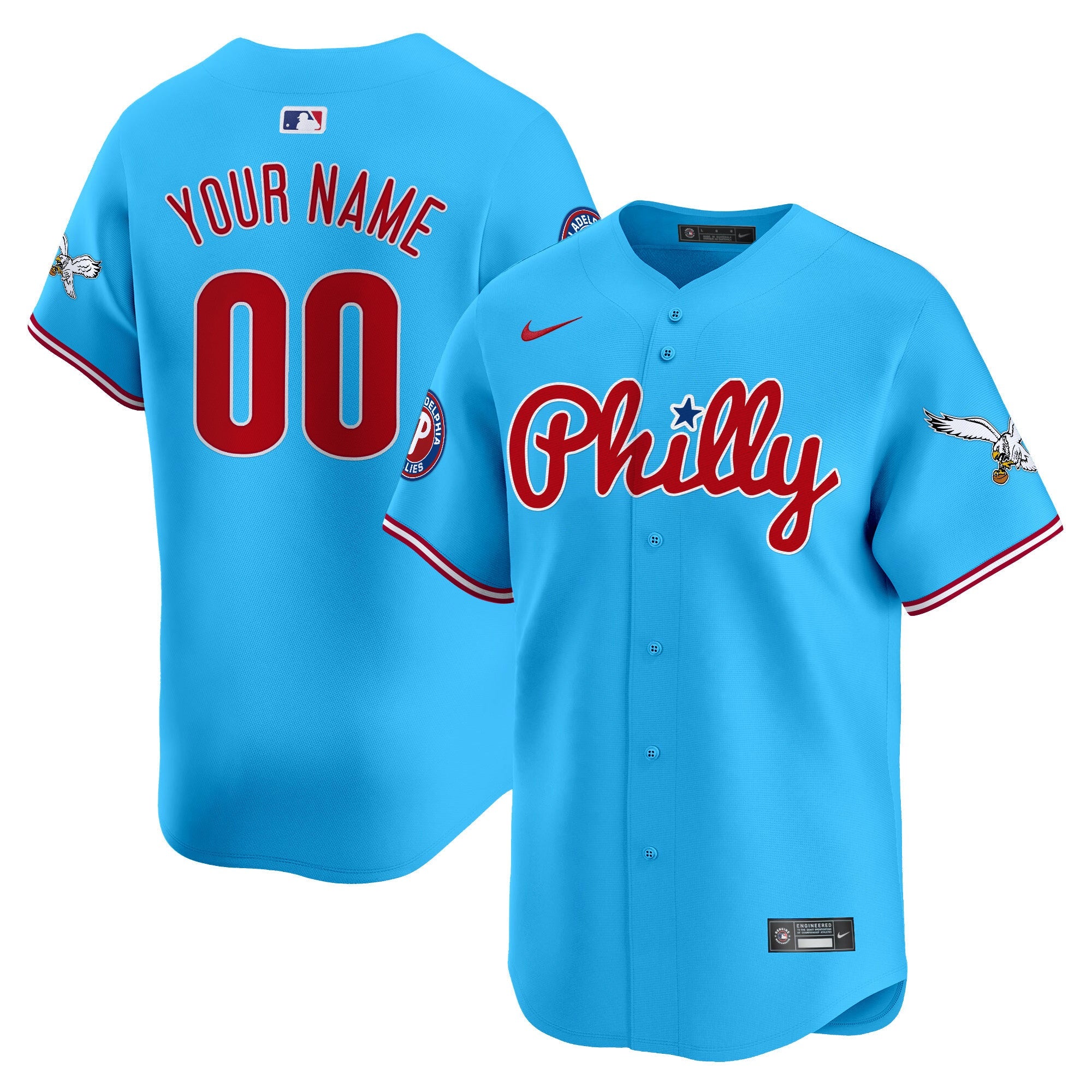 & Eagles Vapor Premier Limited Custom Jersey