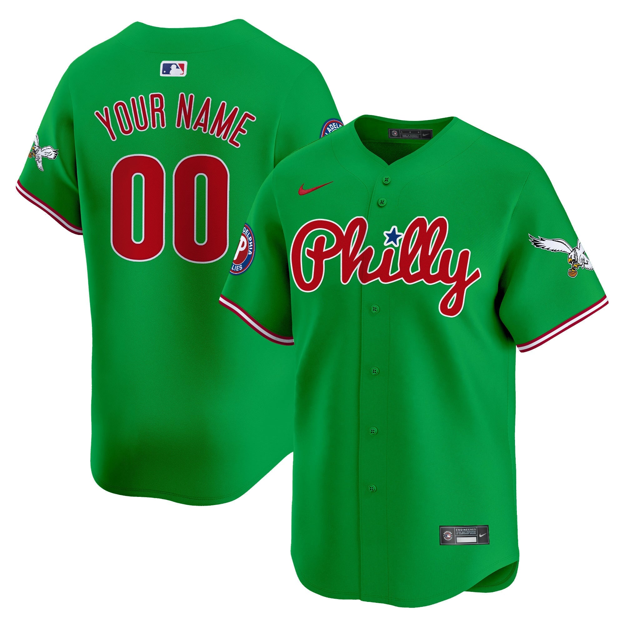 & Eagles Vapor Premier Limited Custom Jersey