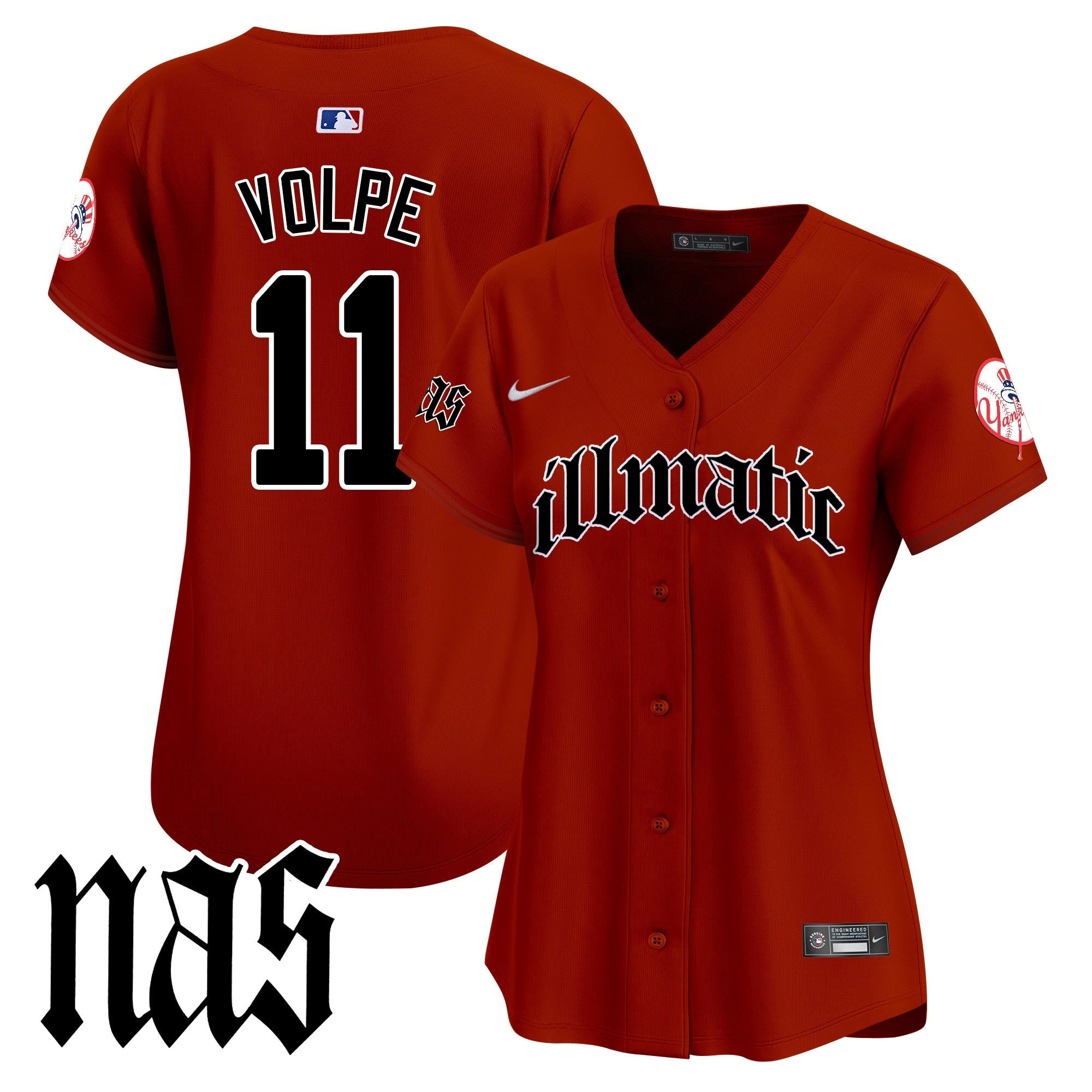 Women’s New York Nas Illmatic Vapor Premier Limited Jersey