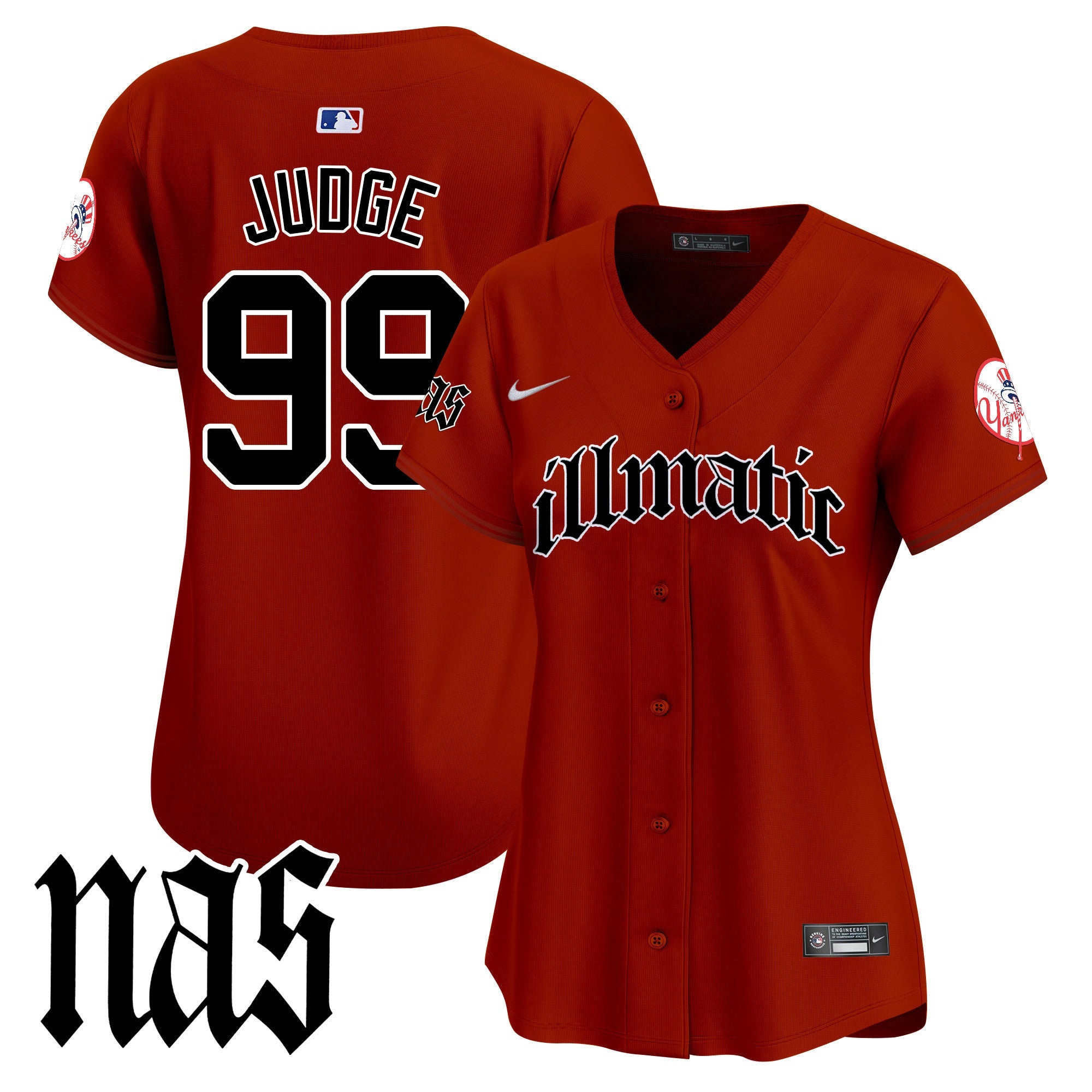 Women’s New York Nas Illmatic Vapor Premier Limited Jersey