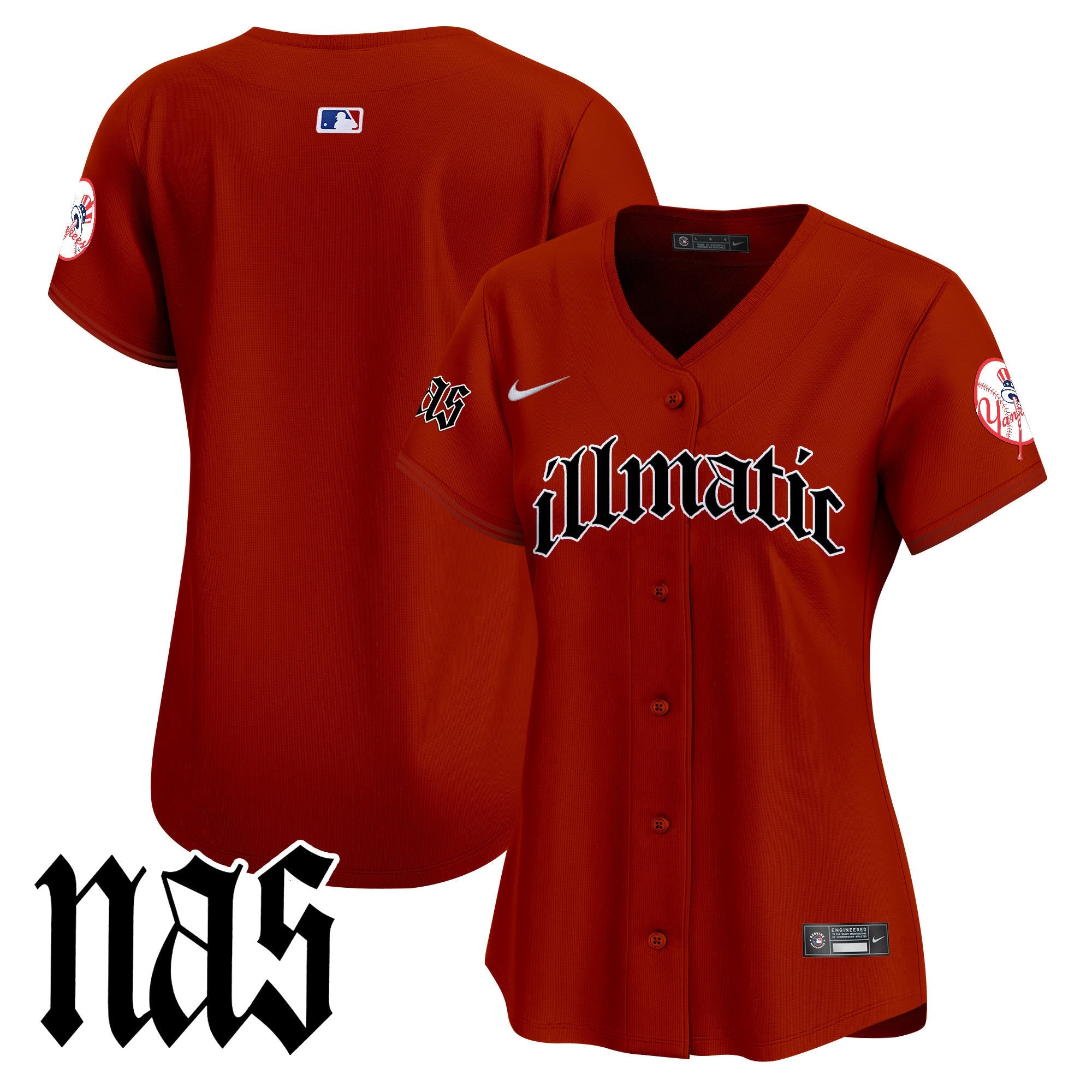 Women’s New York Nas Illmatic Vapor Premier Limited Jersey